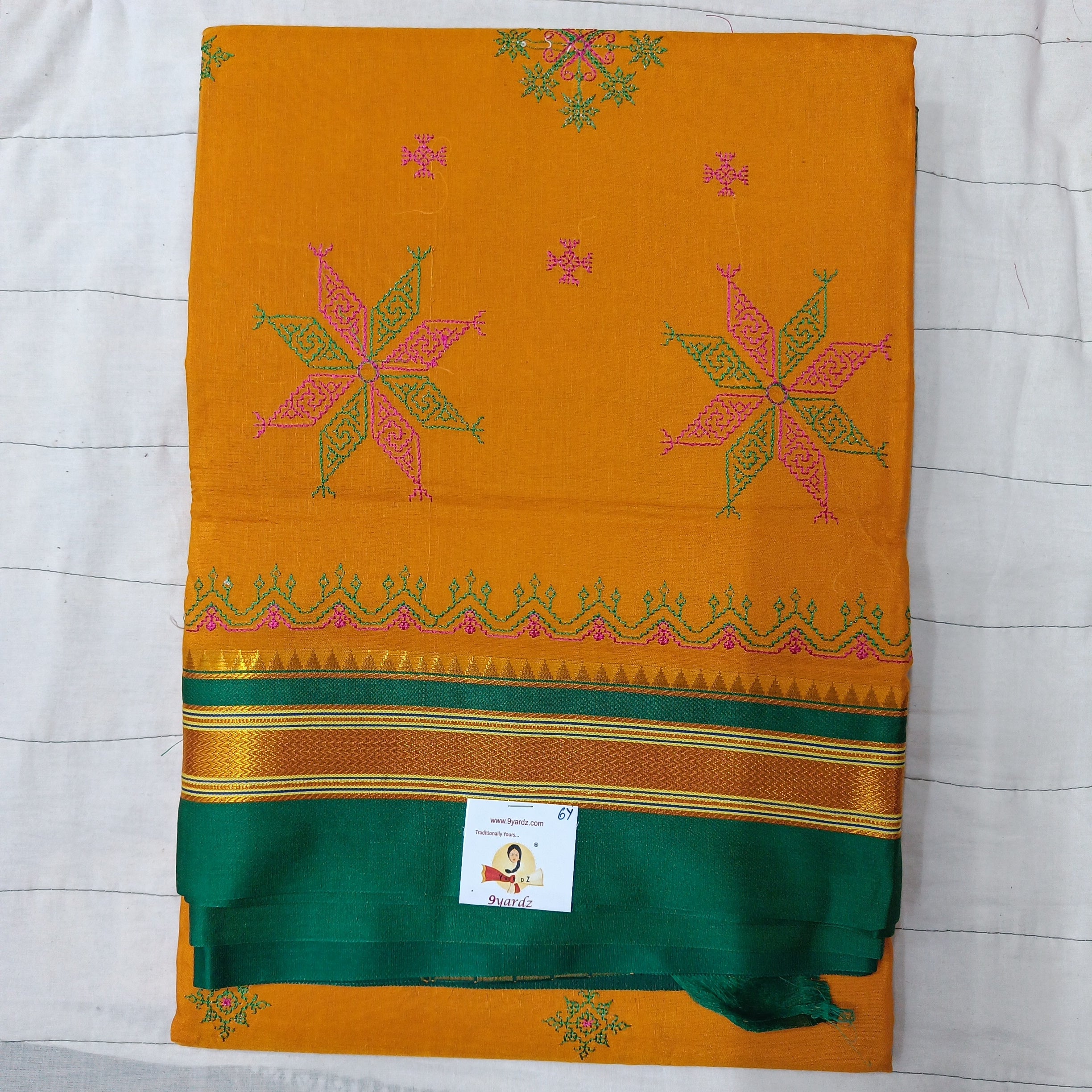 Ikkal kasuthi work sarees 6yardz