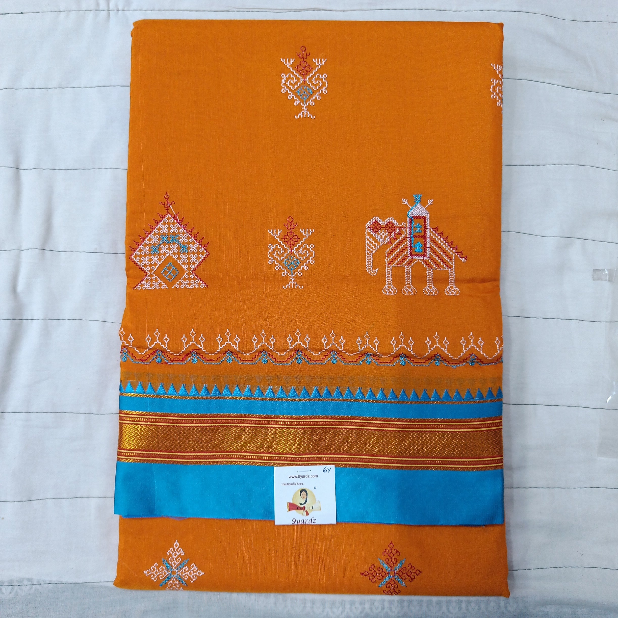 Ikkal kasuthi work sarees 6yardz