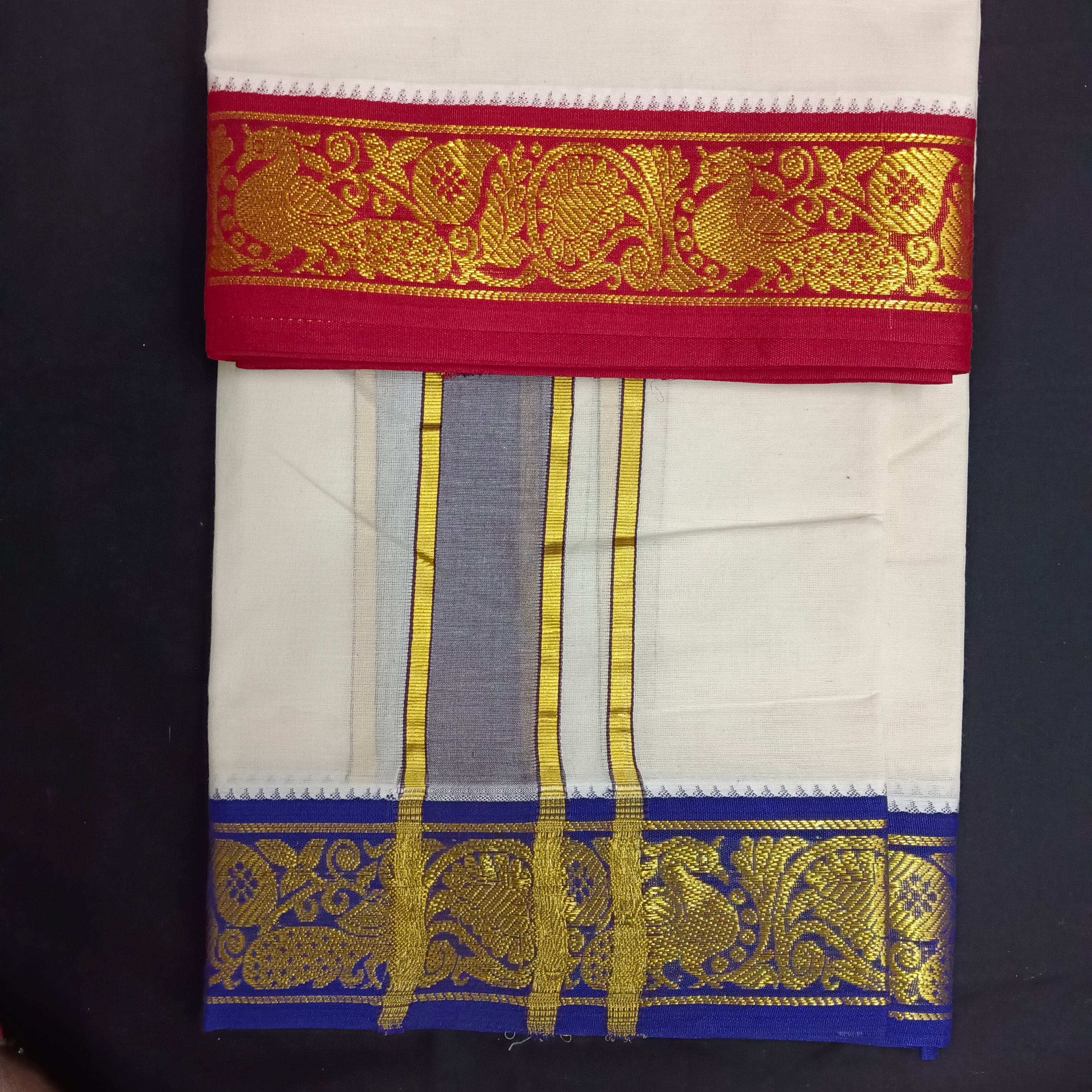Pure cotton Muhurtham dhoti 10*6