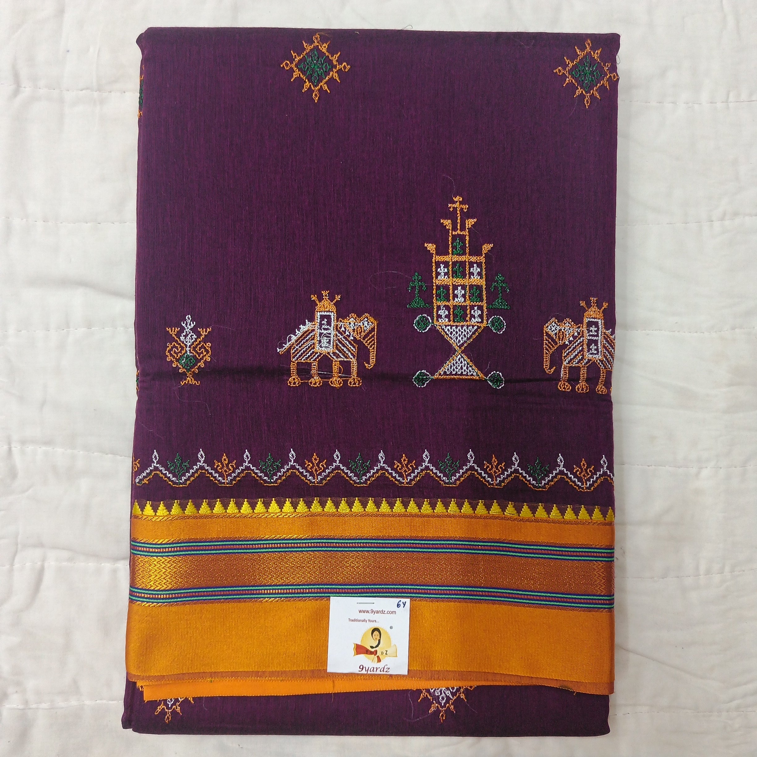 Ikkal kasuthi work sarees 6yardz