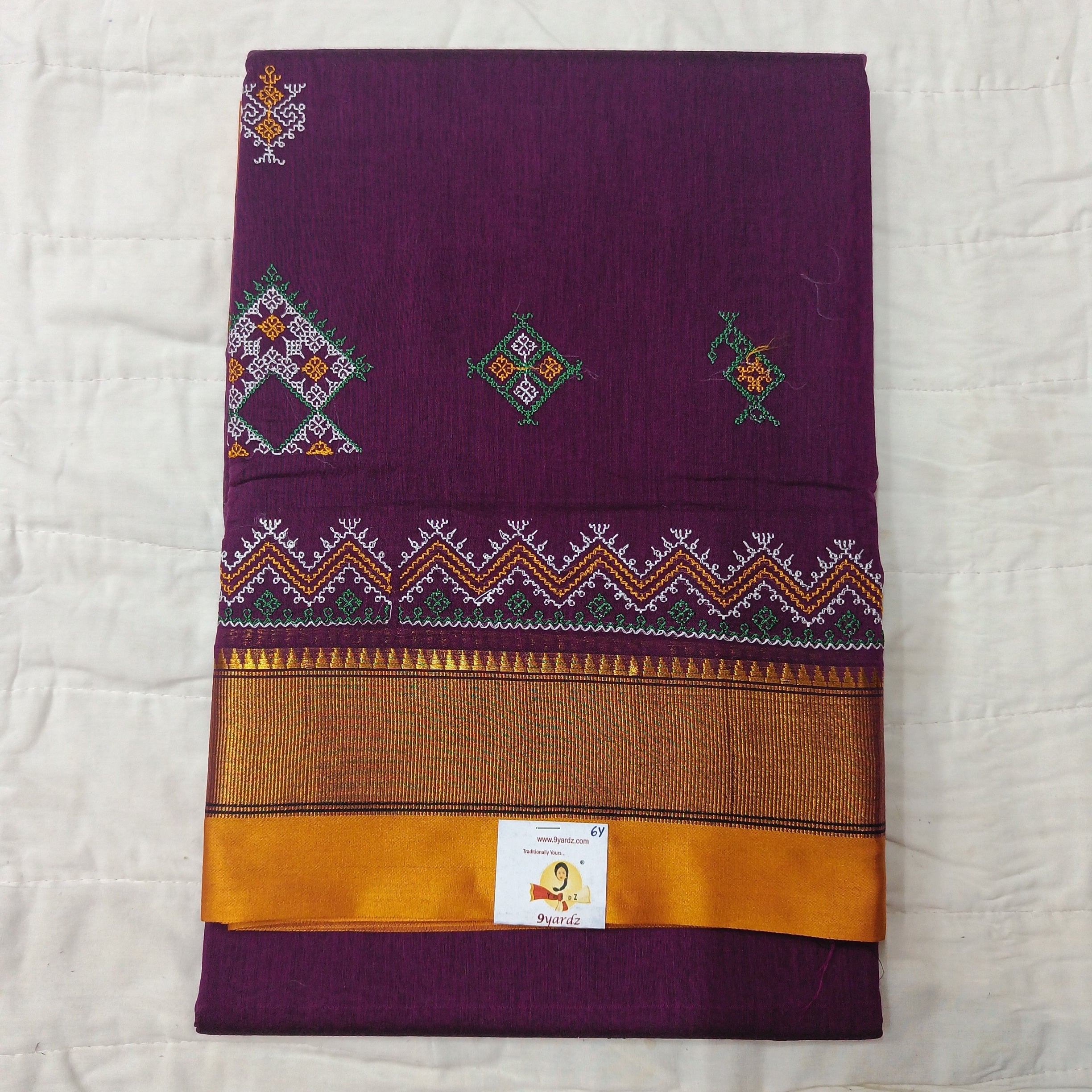 Ikkal kasuthi work sarees 6yardz