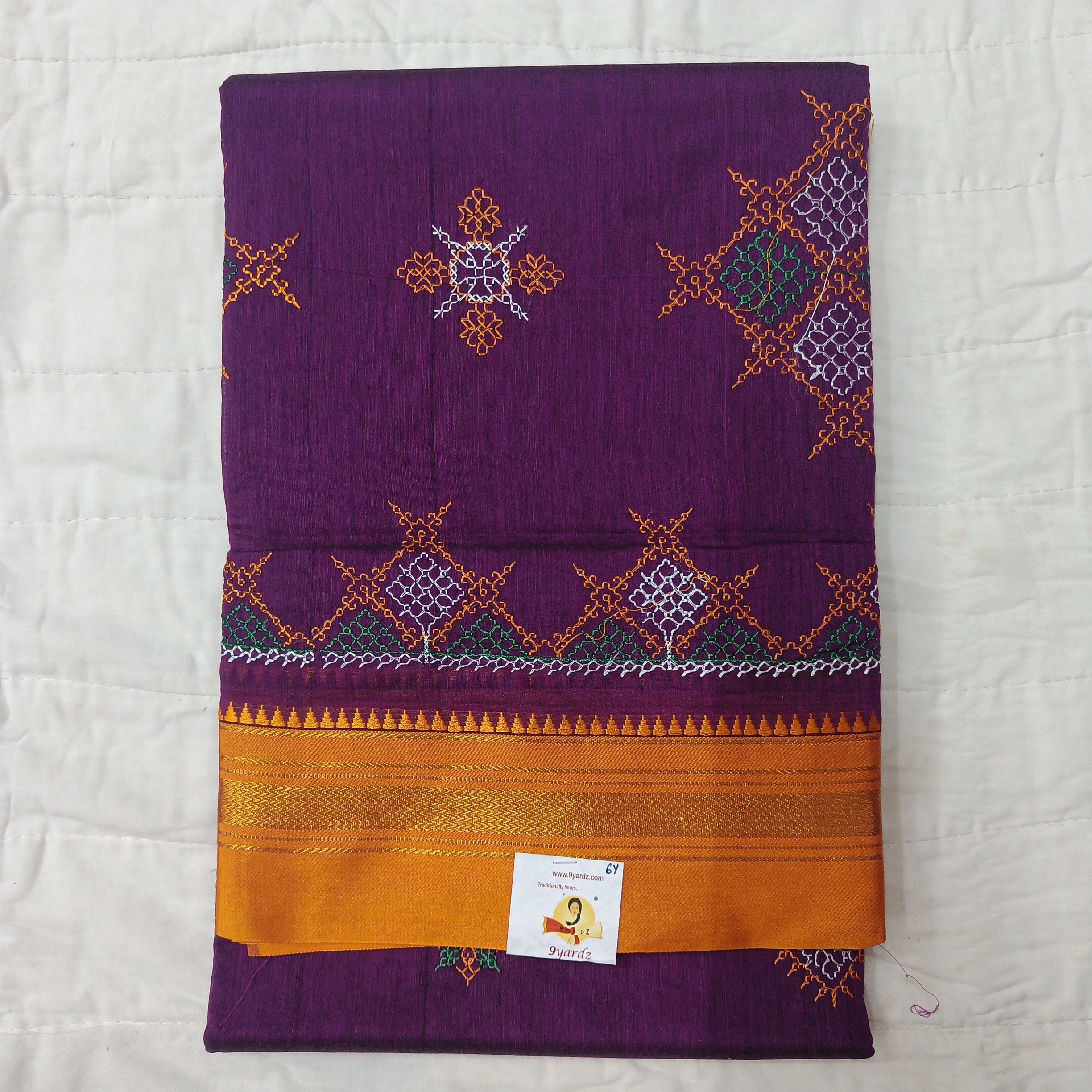 Ikkal kasuthi work sarees 6yardz