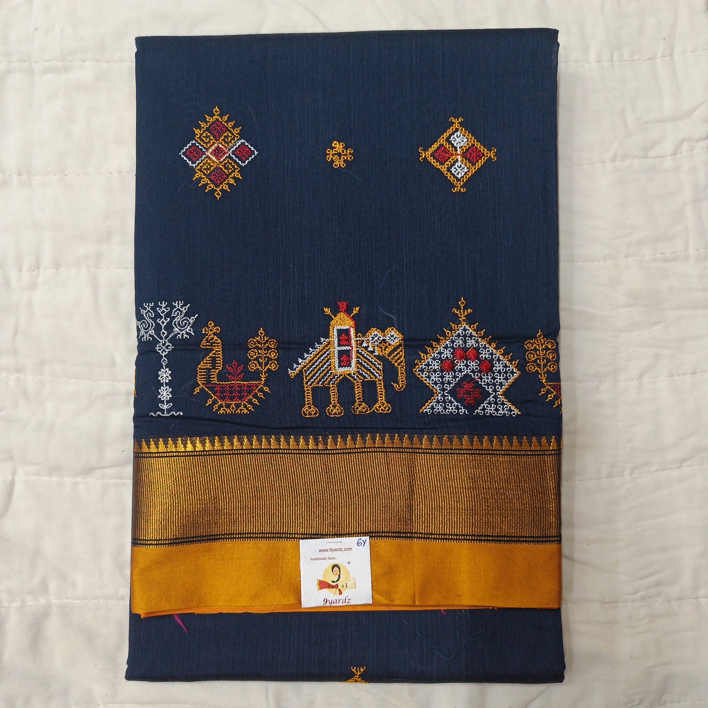 Ikkal kasuthi work sarees 6yardz