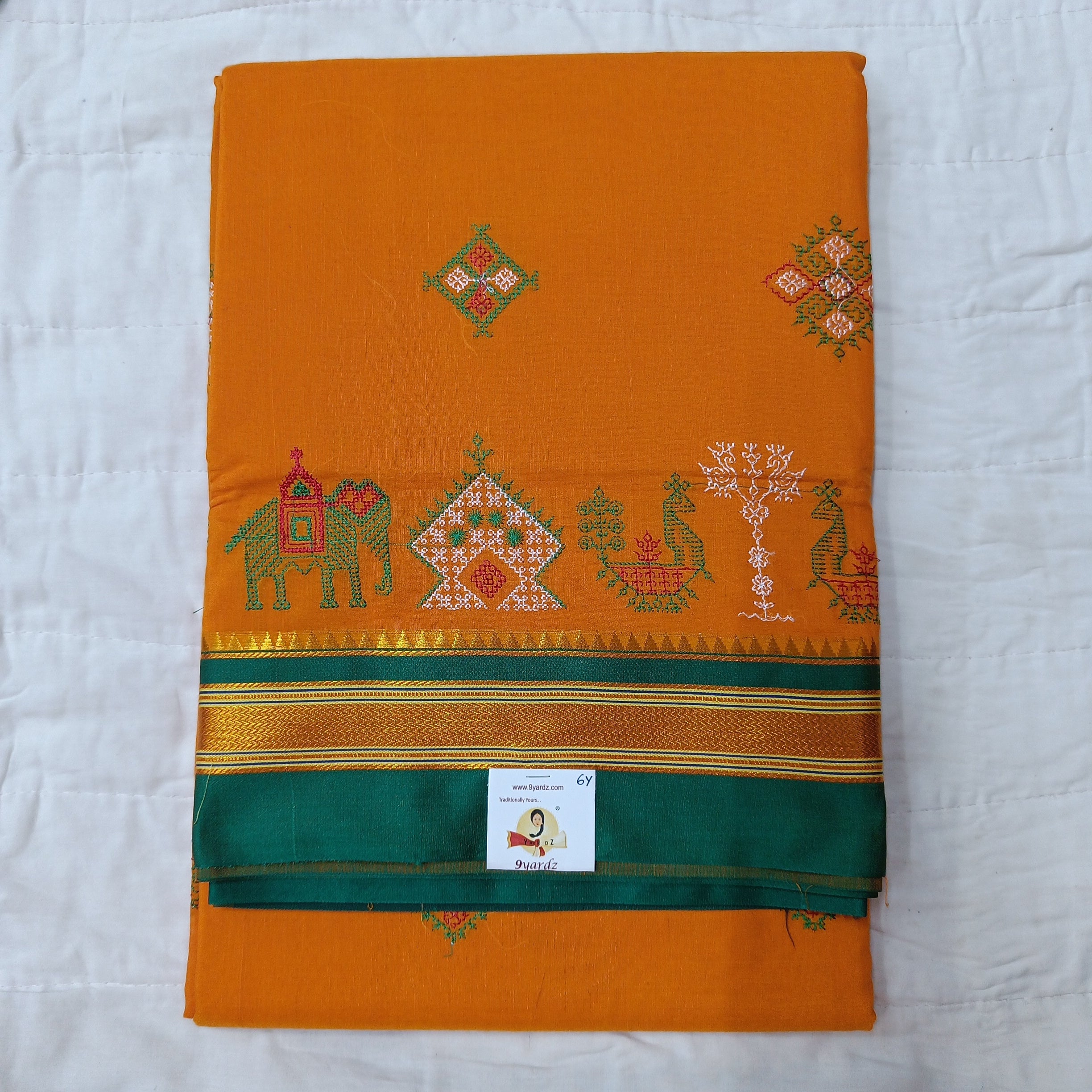 Ikkal kasuthi work sarees 6yardz