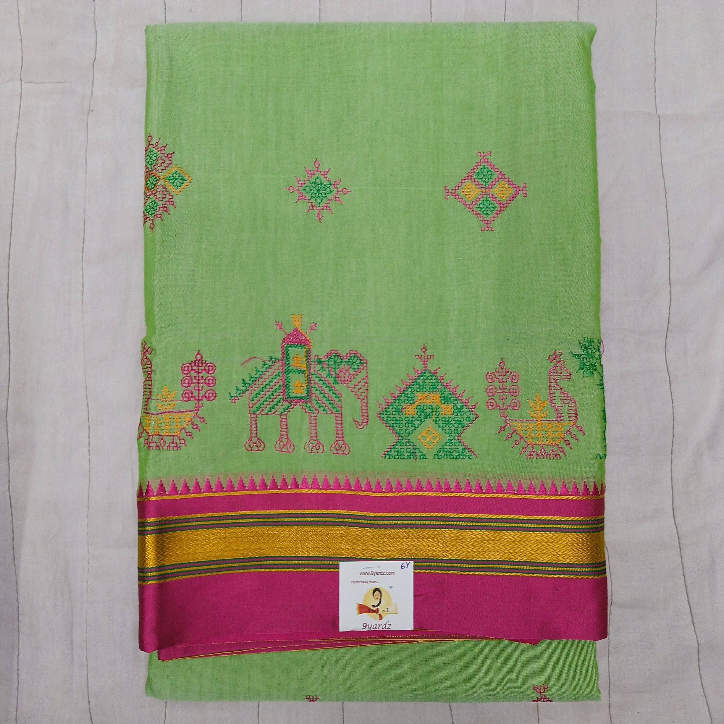 Ikkal kasuthi work sarees 6yardz