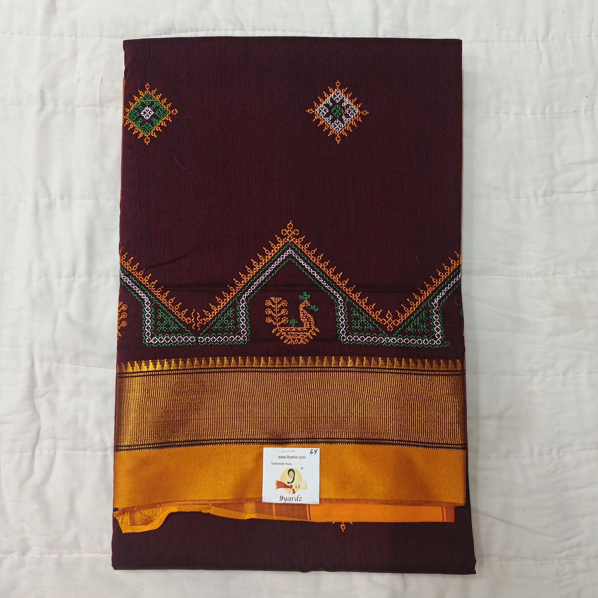 Ikkal kasuthi work sarees 6yardz