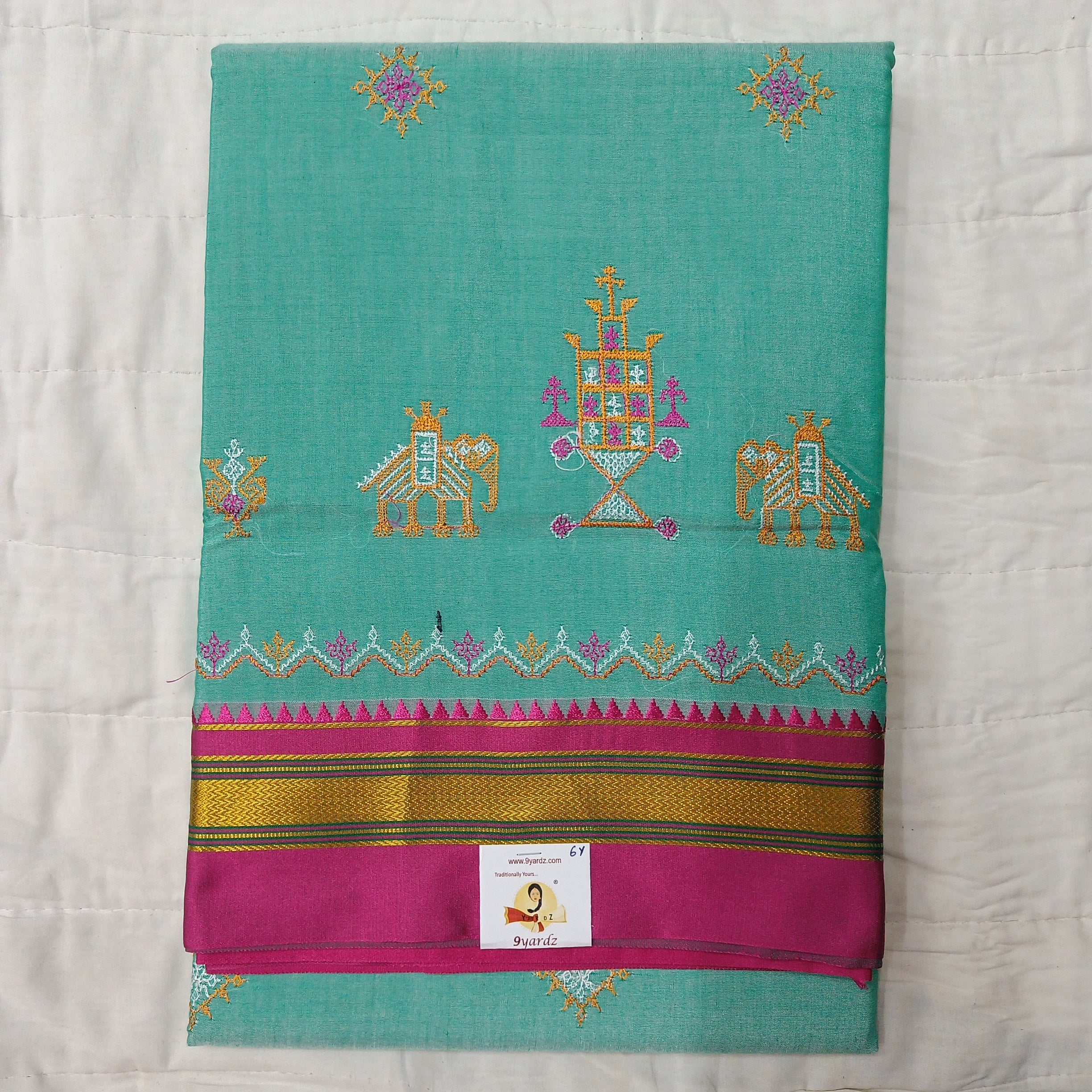 Ikkal kasuthi work sarees 6yardz