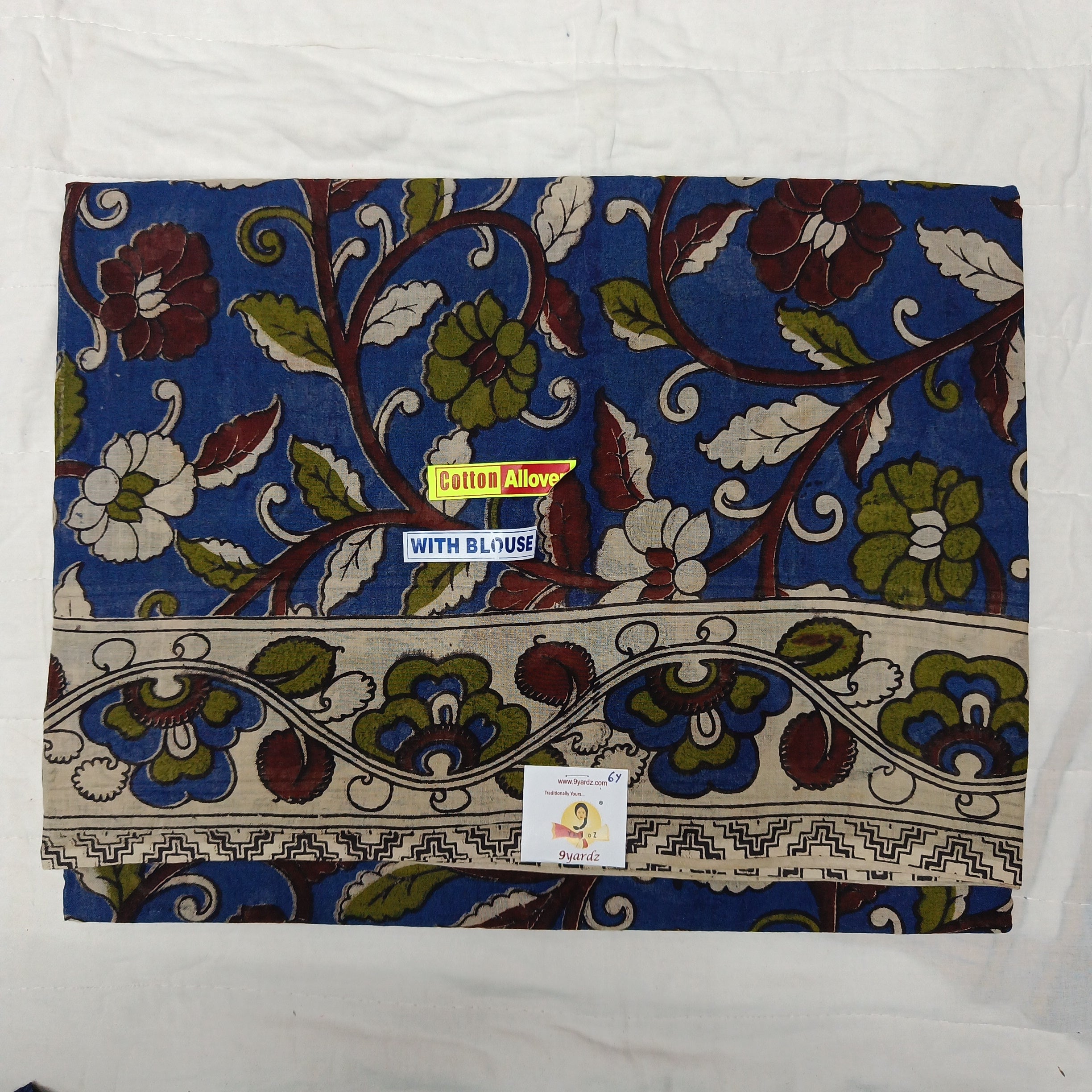 Kalamkari cotton 6yardz