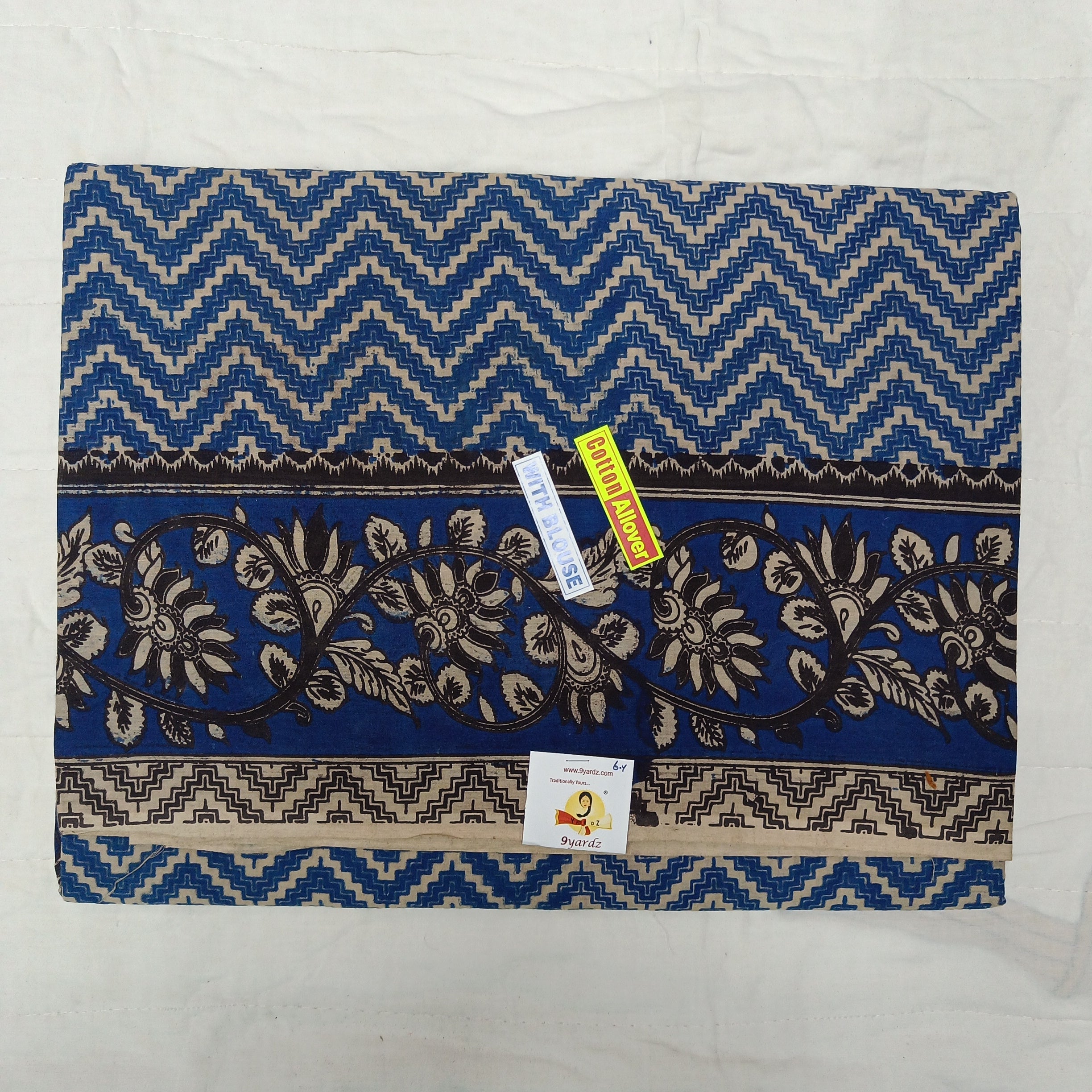 Kalamkari cotton 6yardz