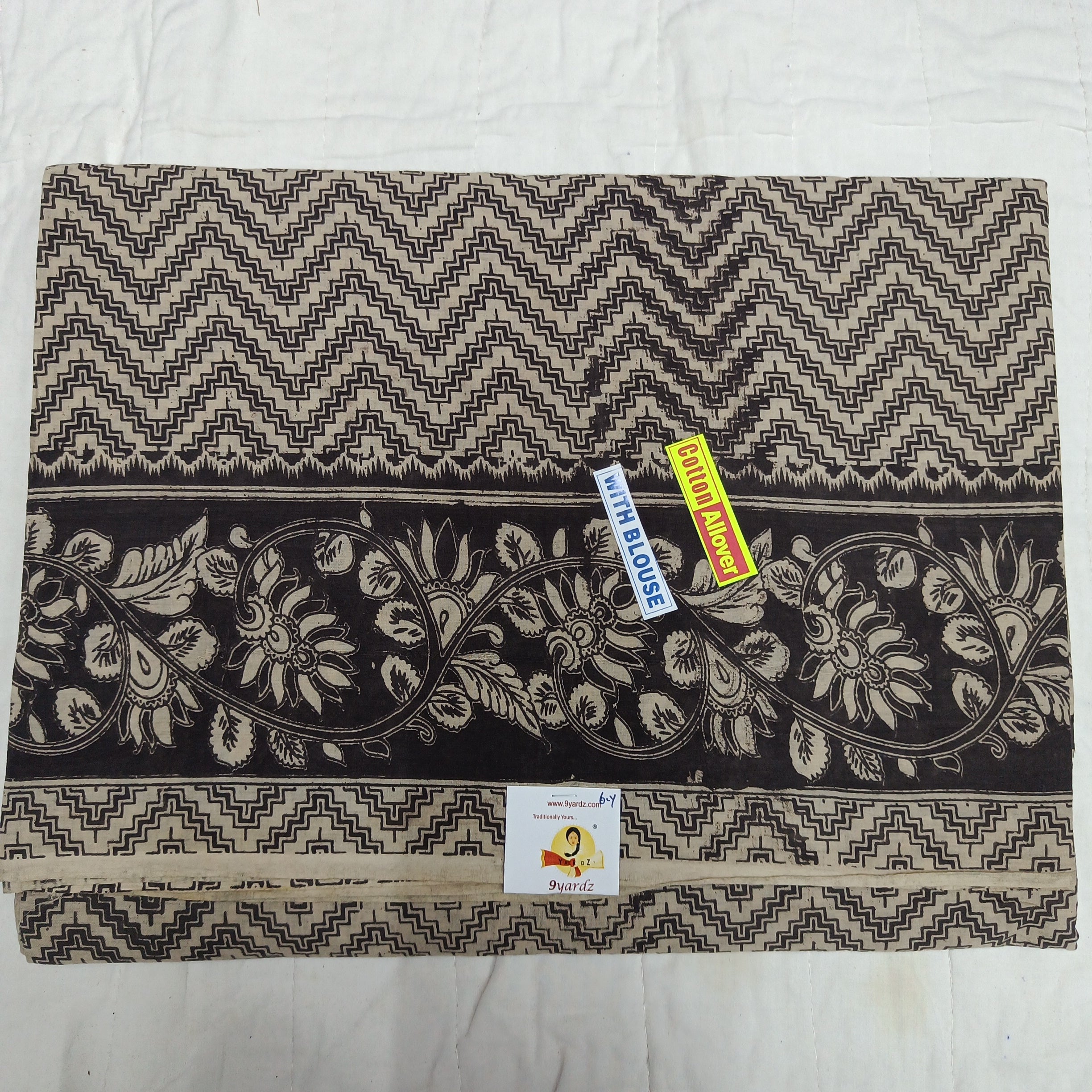 Kalamkari cotton 6yardz