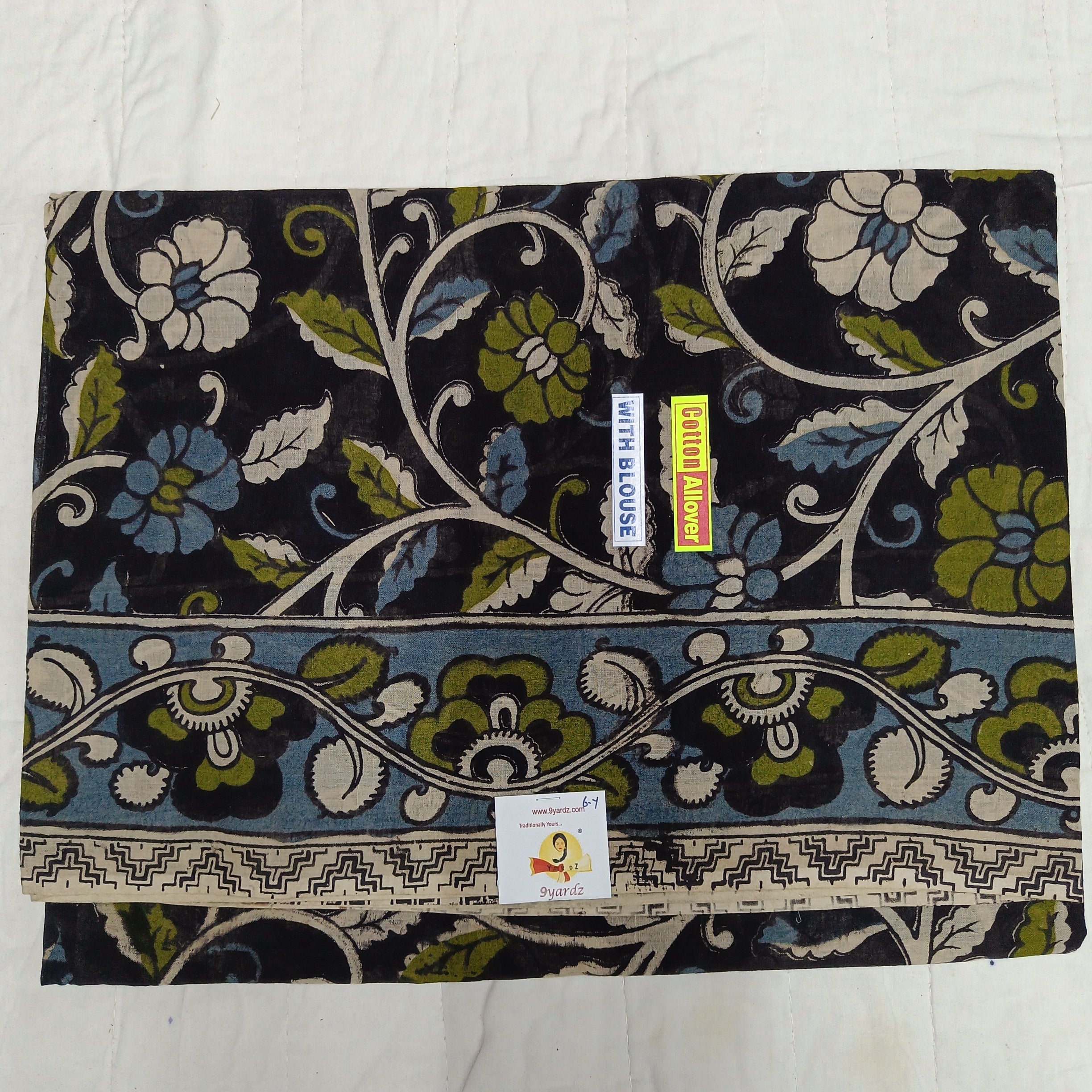 Kalamkari cotton 6yardz