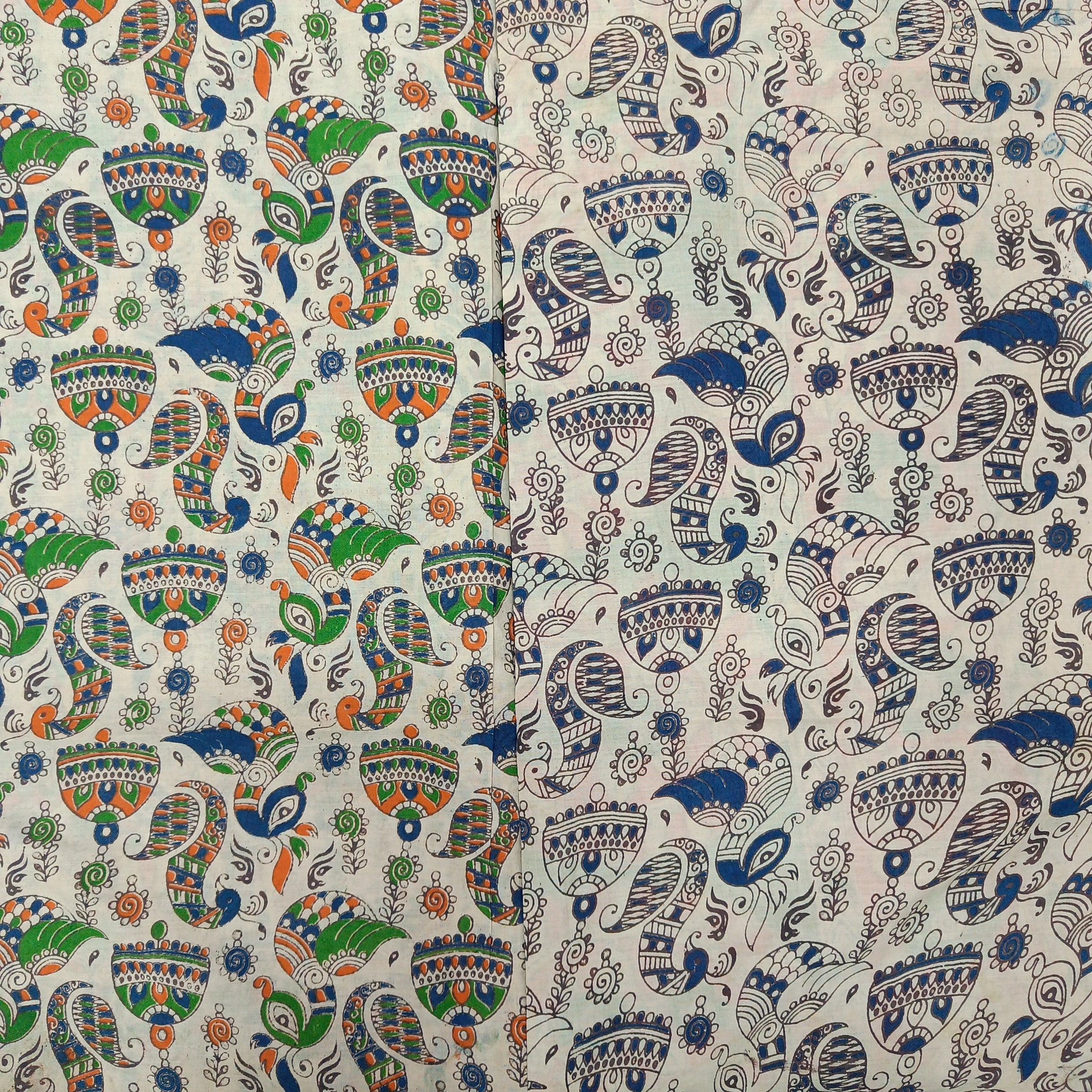 Kalamkari cotton 6yardz