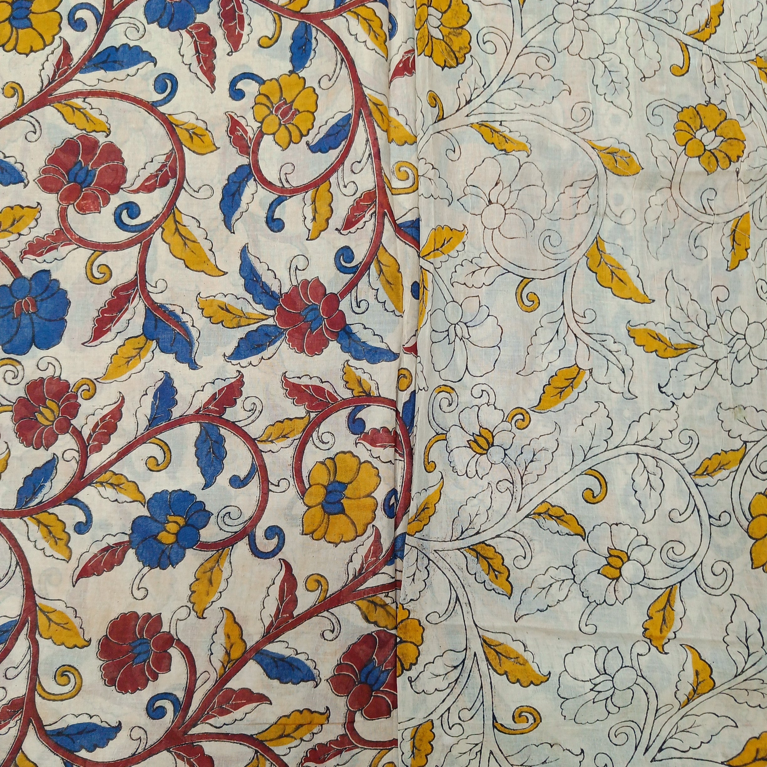 Kalamkari cotton 6yardz