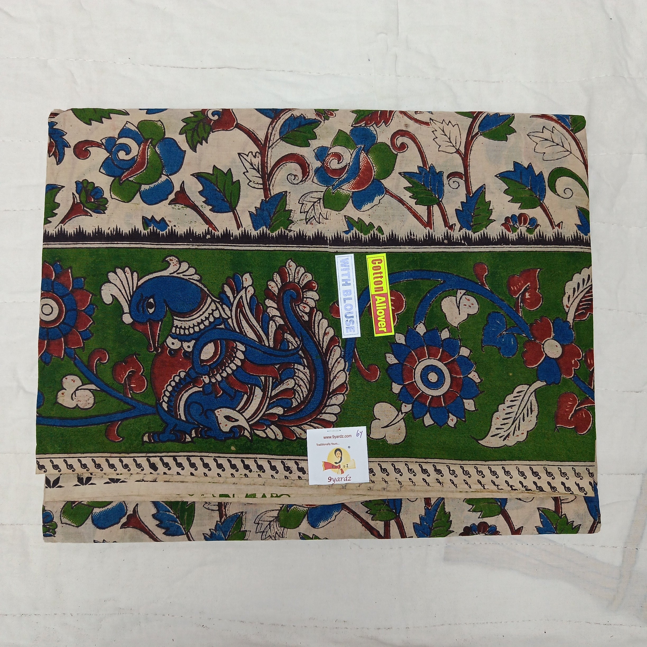Kalamkari cotton 6yardz