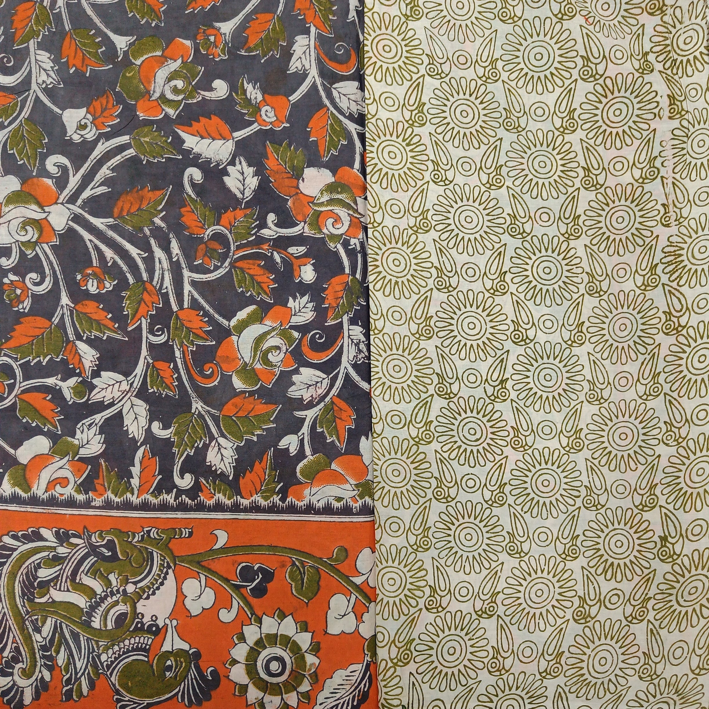 Kalamkari cotton 6yardz