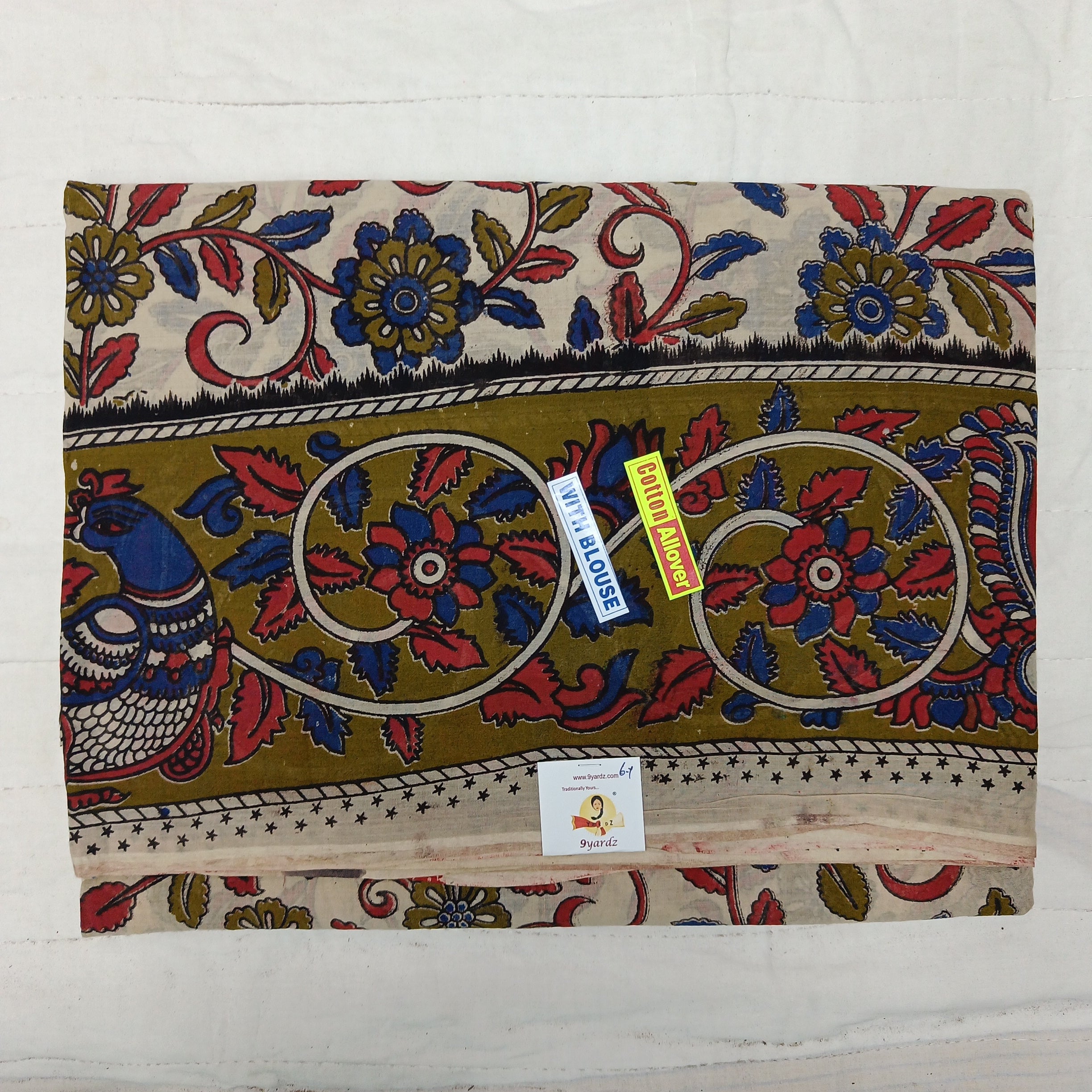 Kalamkari cotton 6yardz