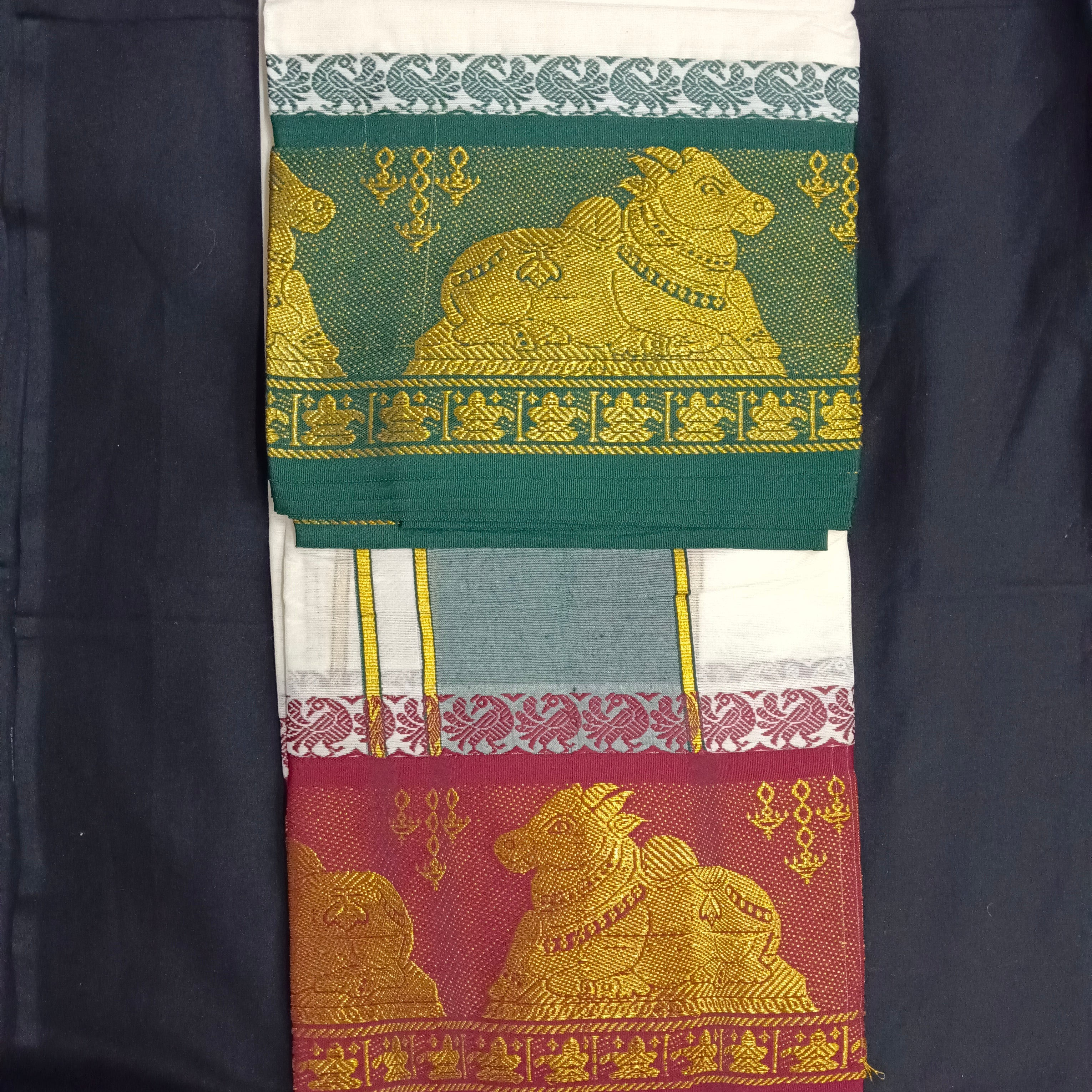 Cotton Dhothi Jacquard 9*5
