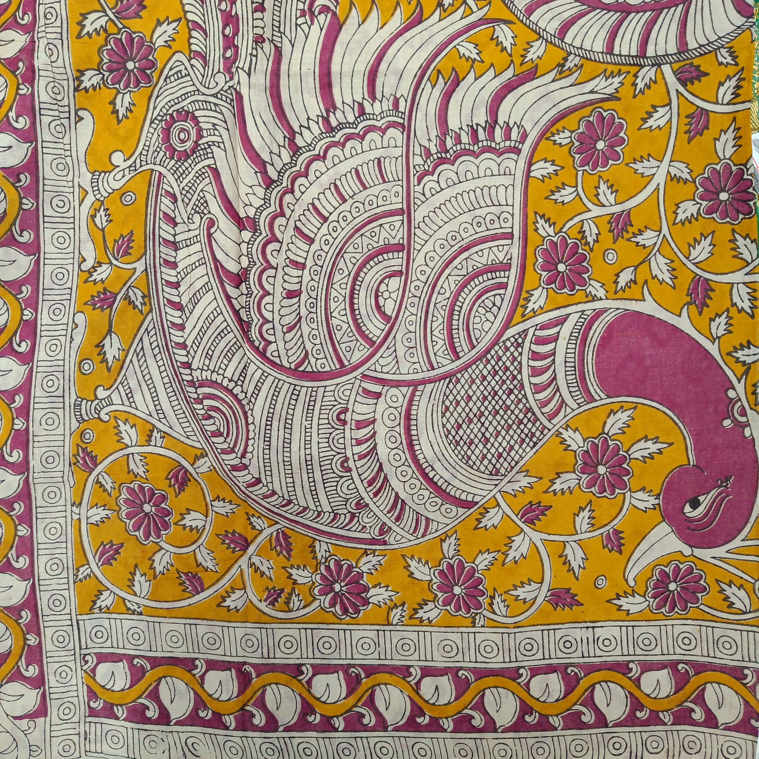 Kalamkari cotton 6yardz