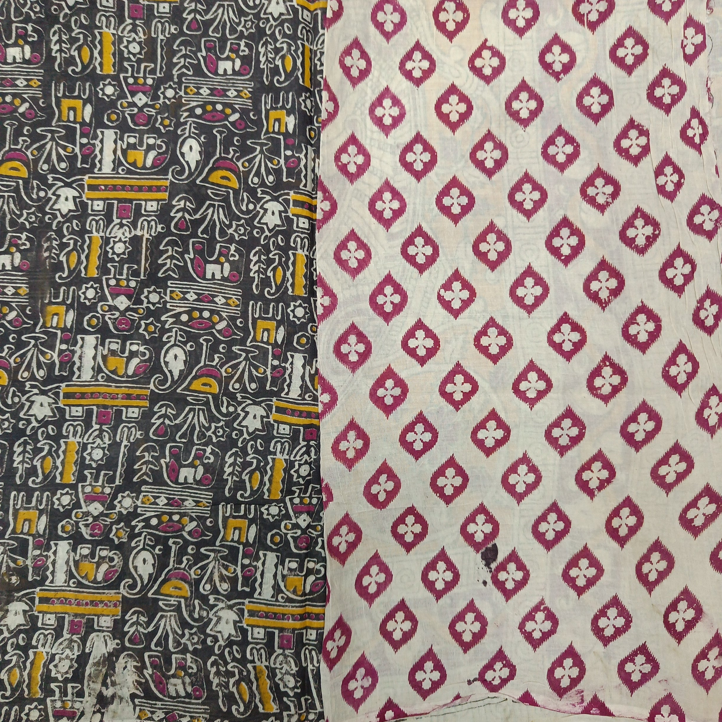 Kalamkari cotton 6yardz