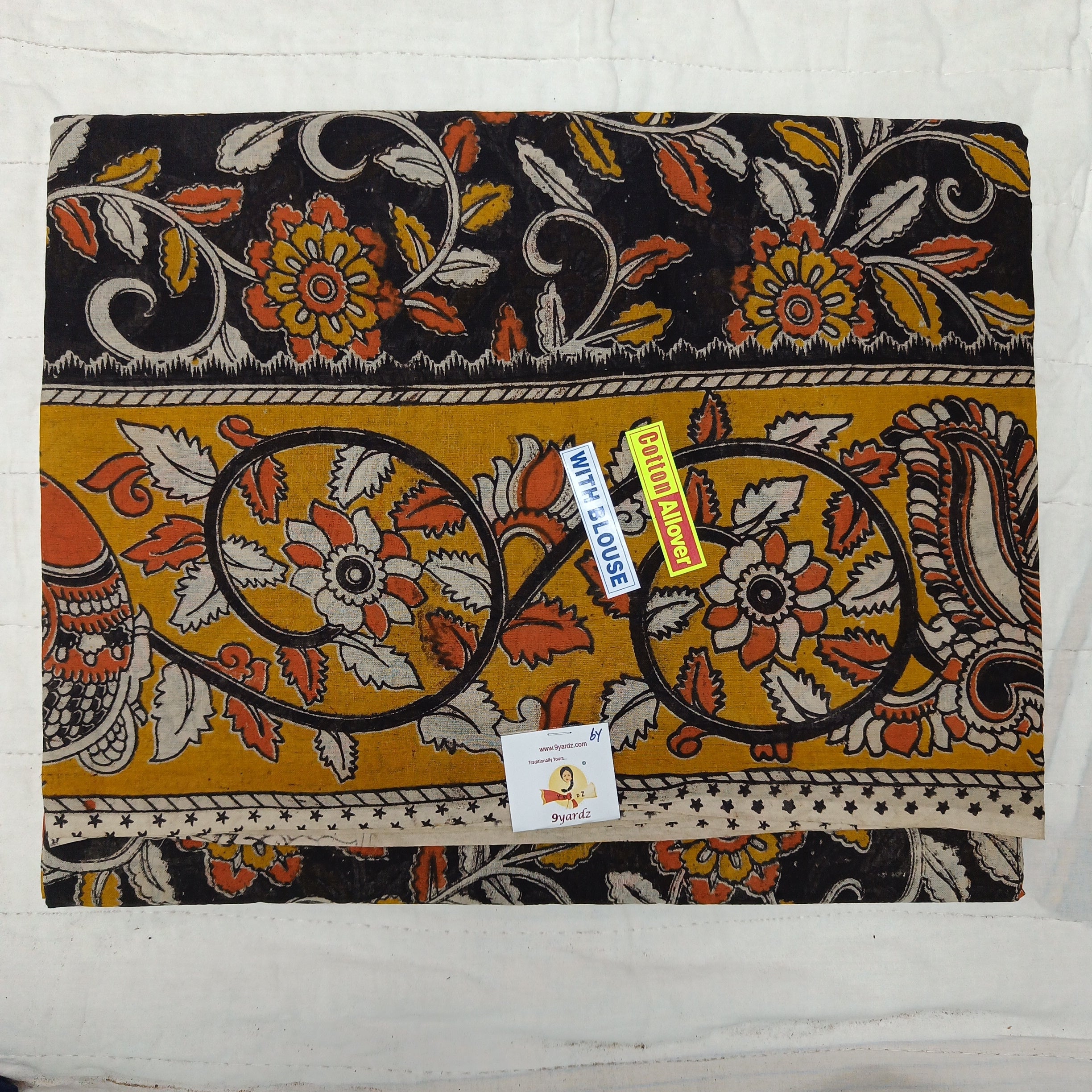 Kalamkari cotton 6yardz