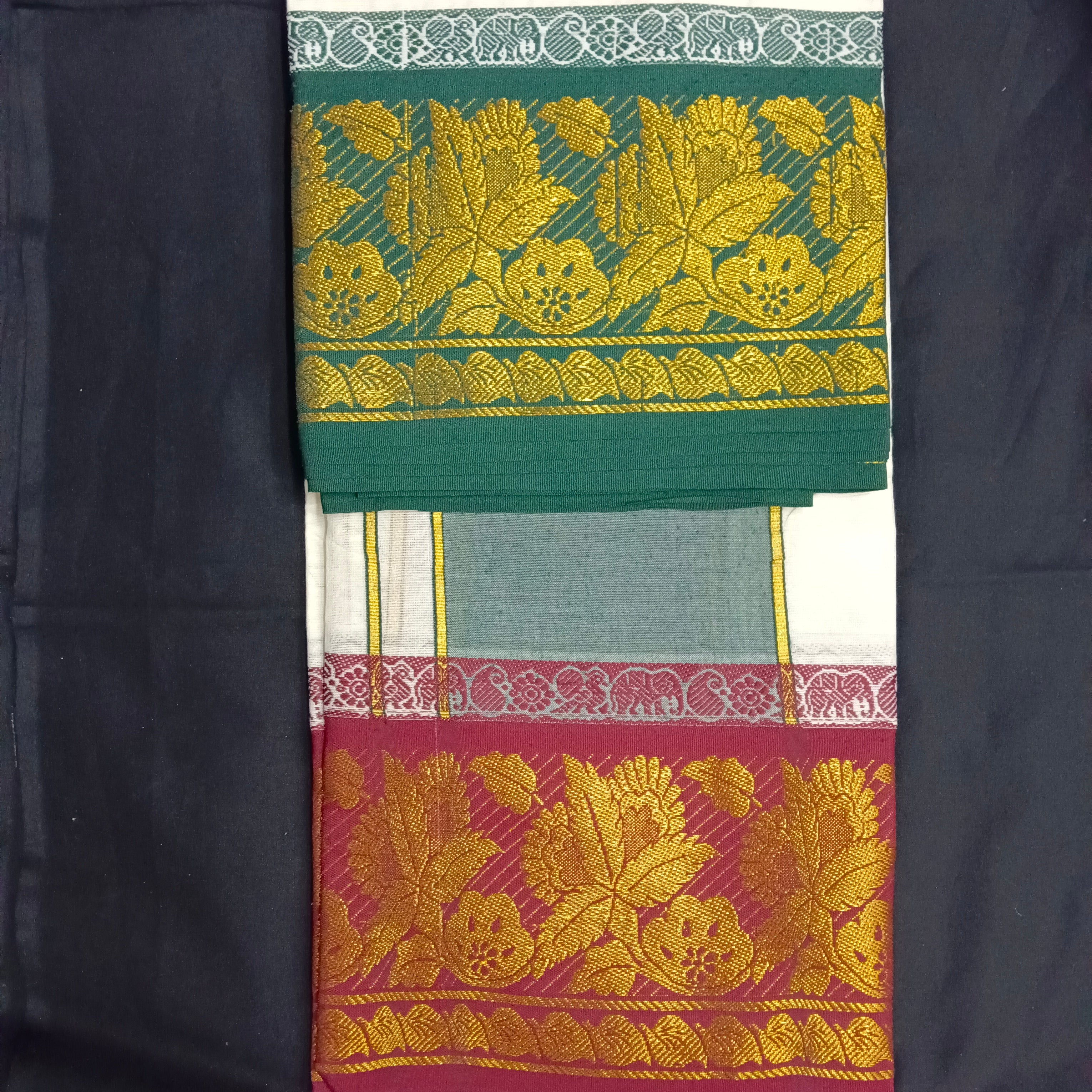 Cotton Dhothi Jacquard 9*5
