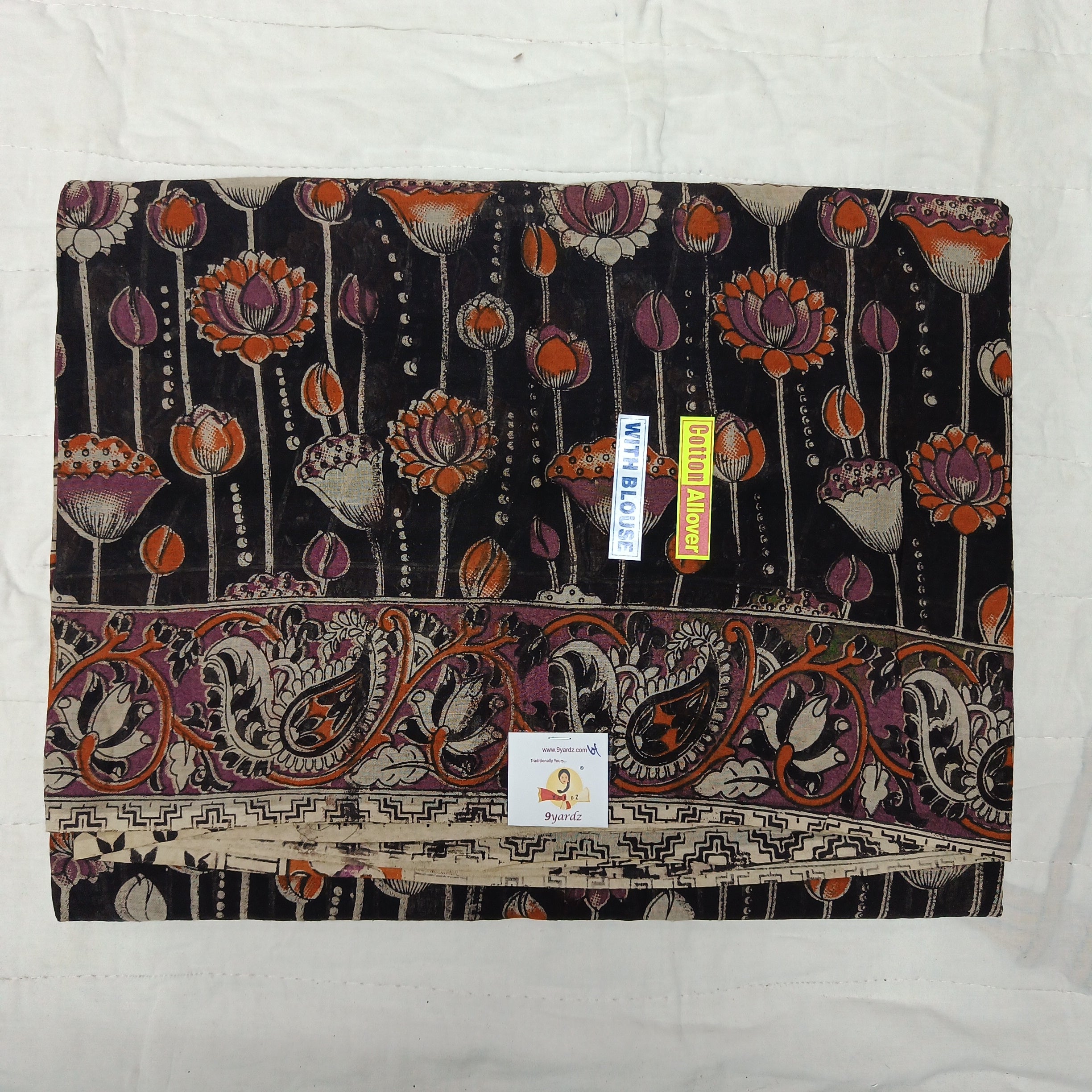 Kalamkari cotton 6yardz