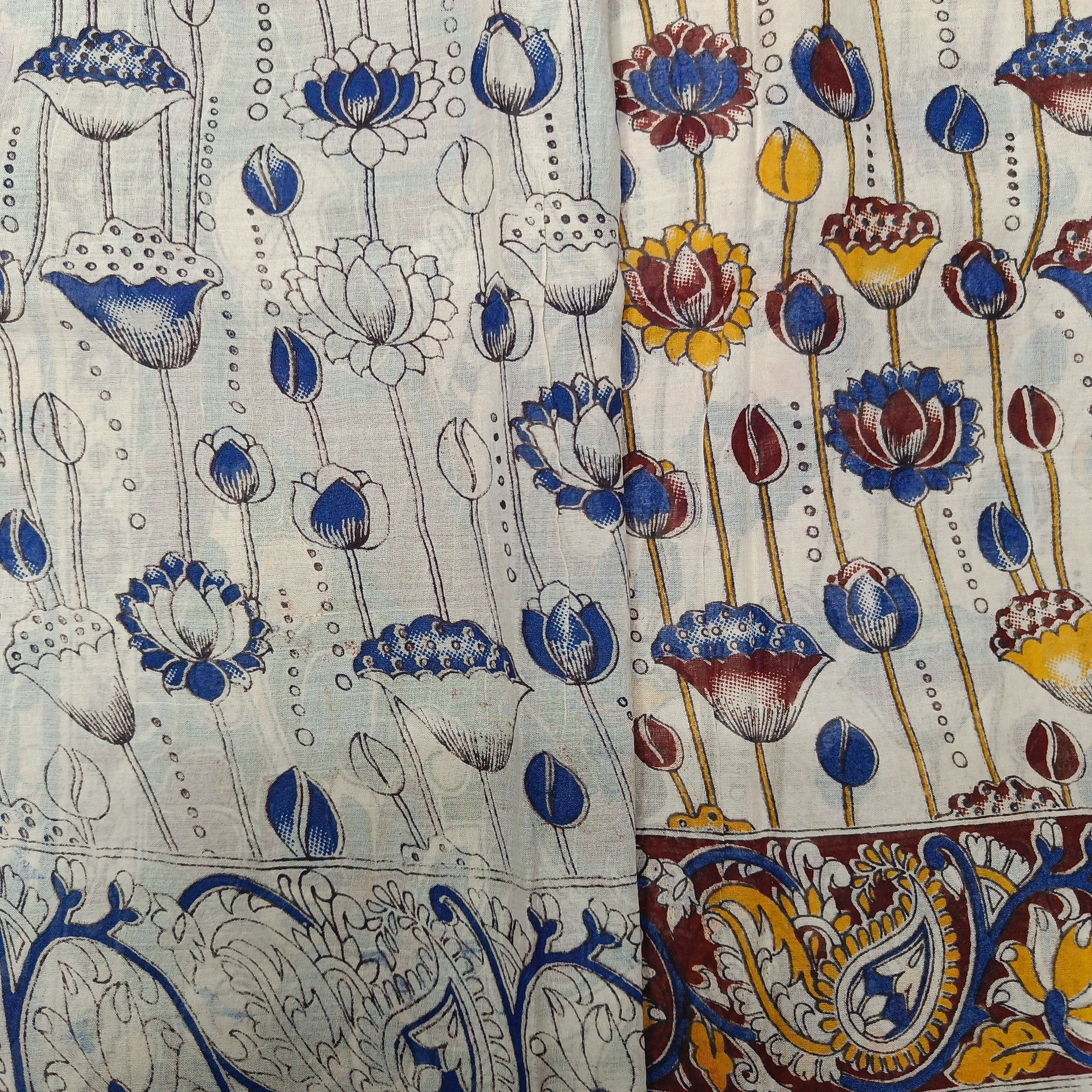 Kalamkari cotton 6yardz