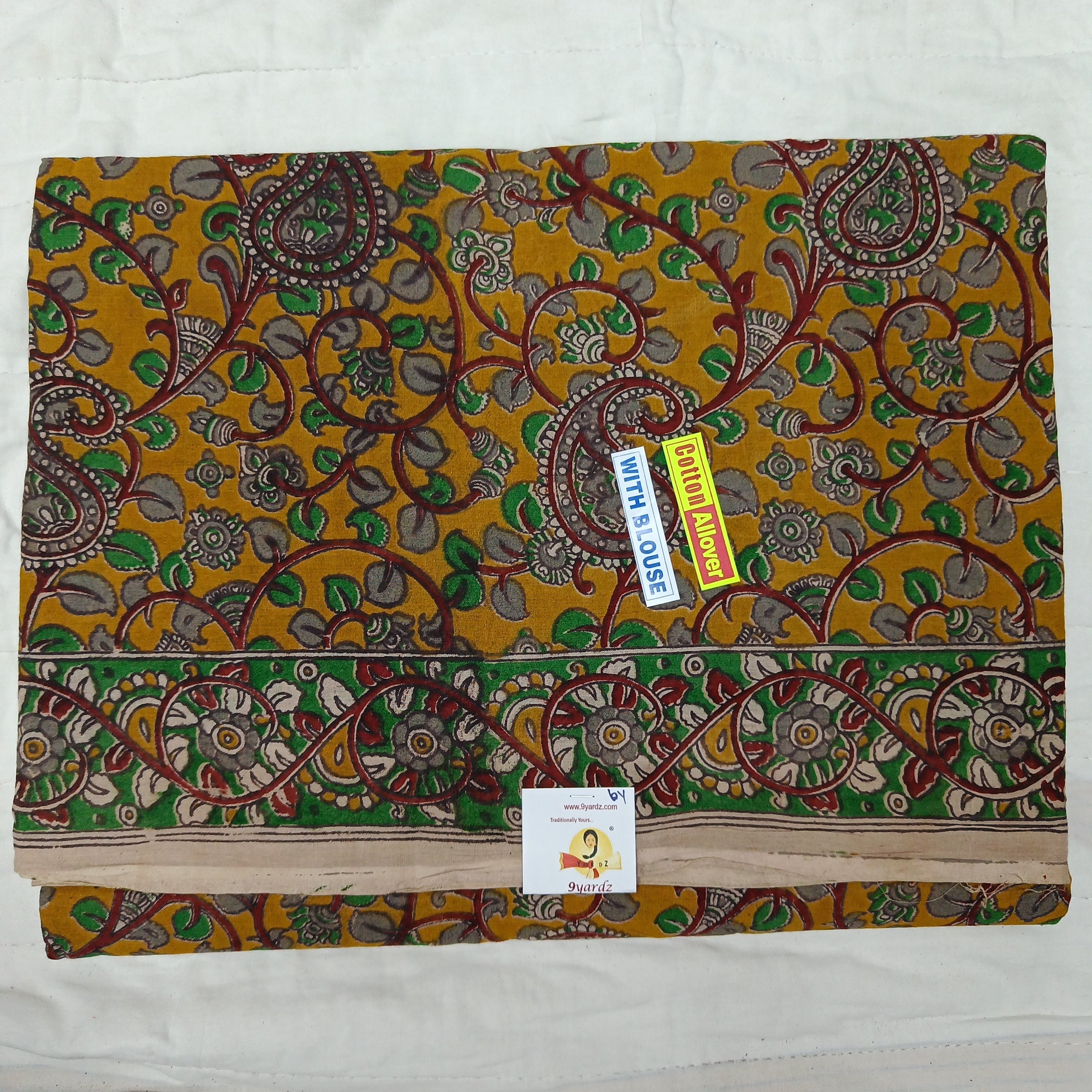 Kalamkari cotton 6yardz
