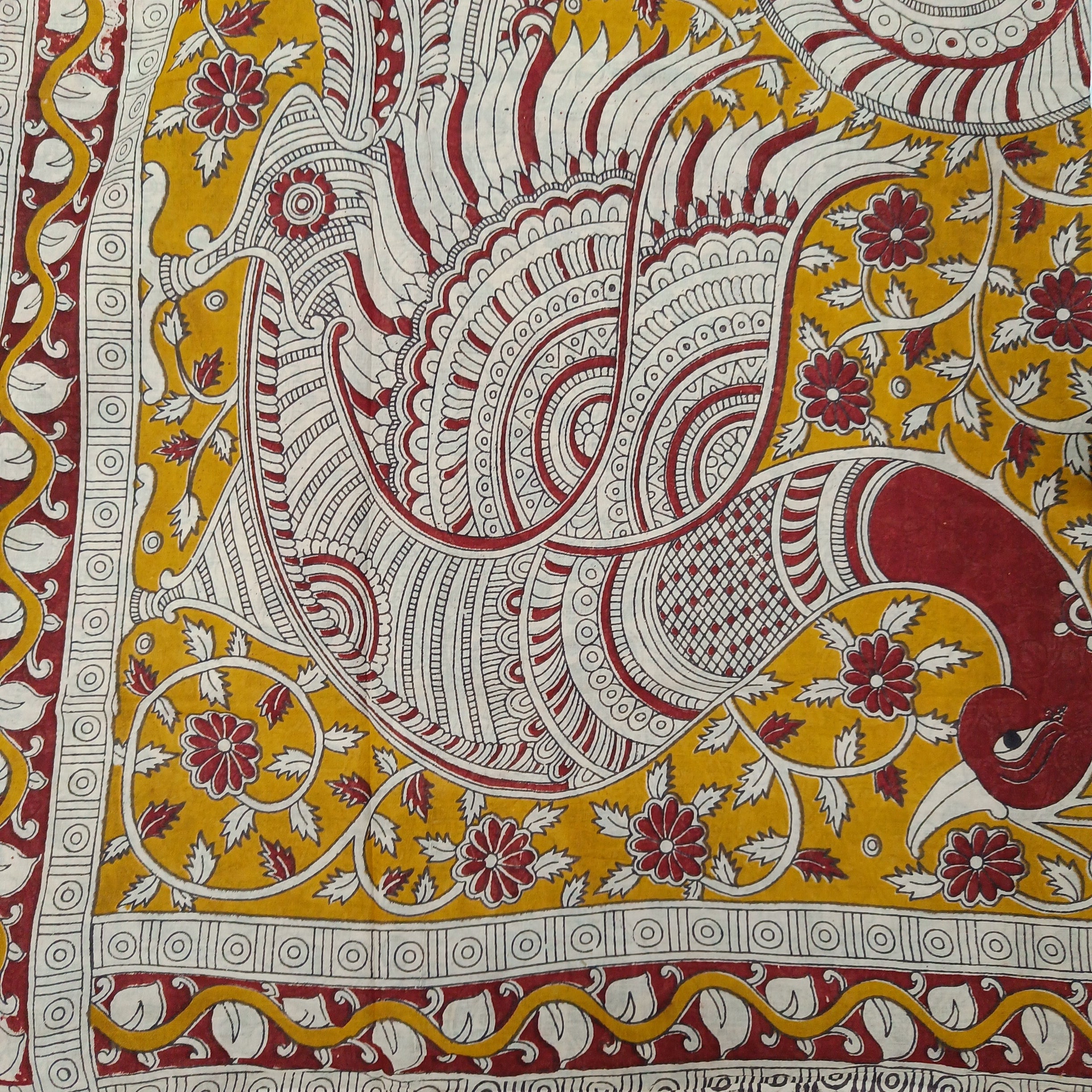 Kalamkari cotton 6yardz