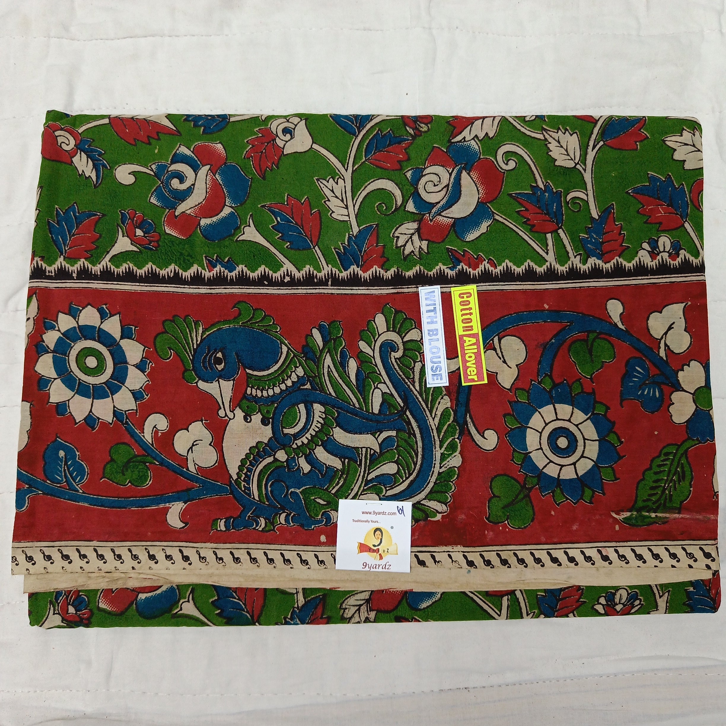 Kalamkari cotton 6yardz