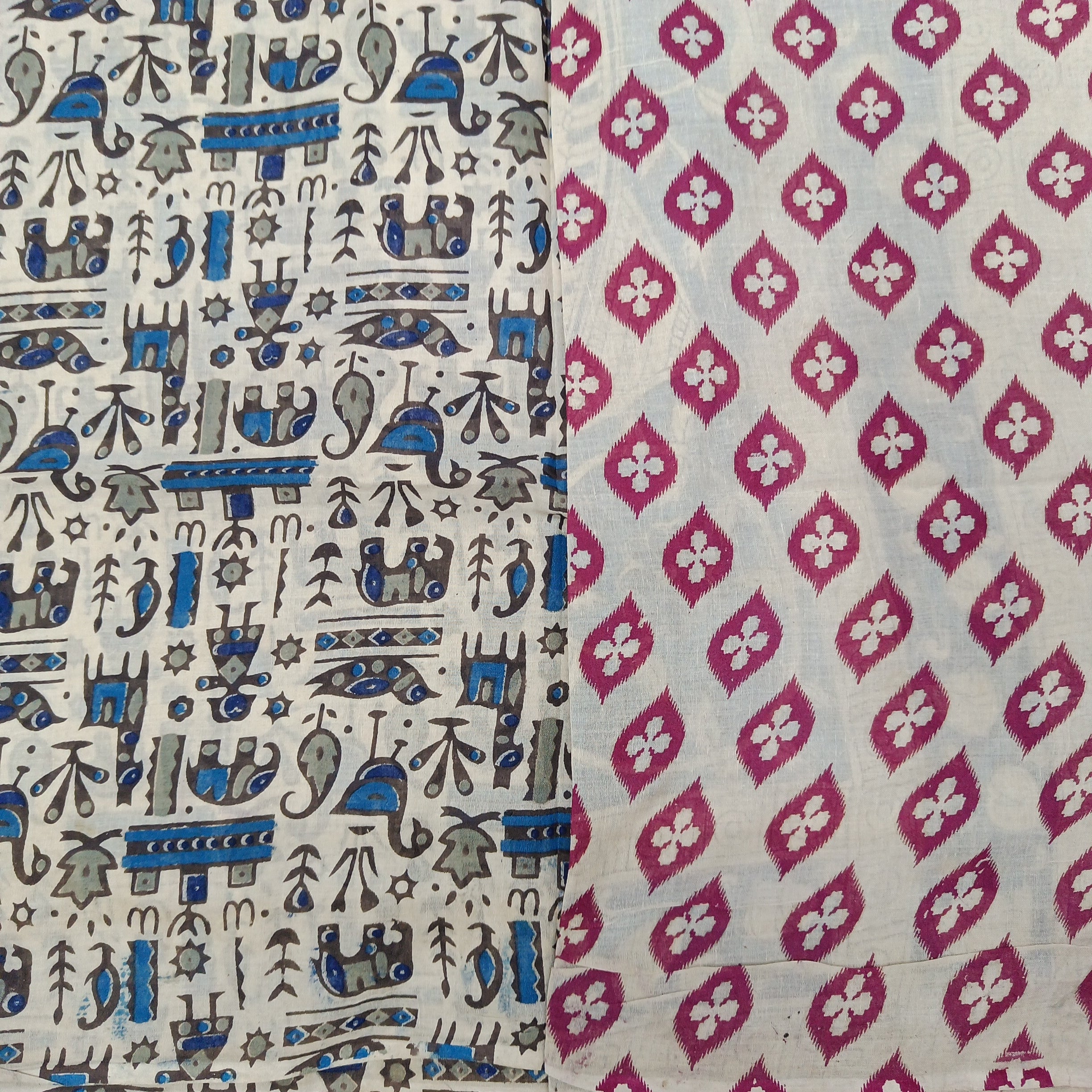 Kalamkari cotton 6yardz