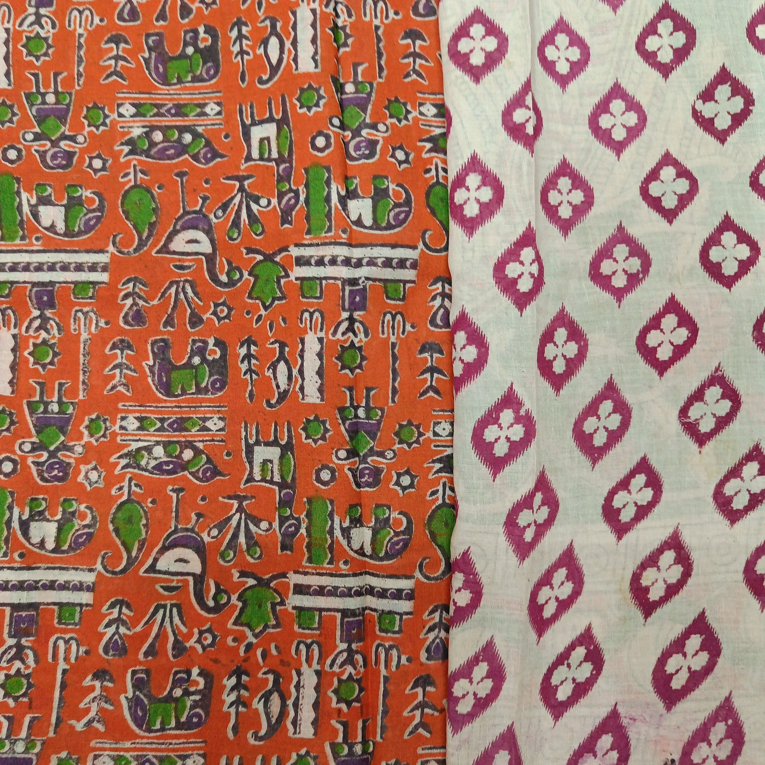 Kalamkari cotton 6yardz