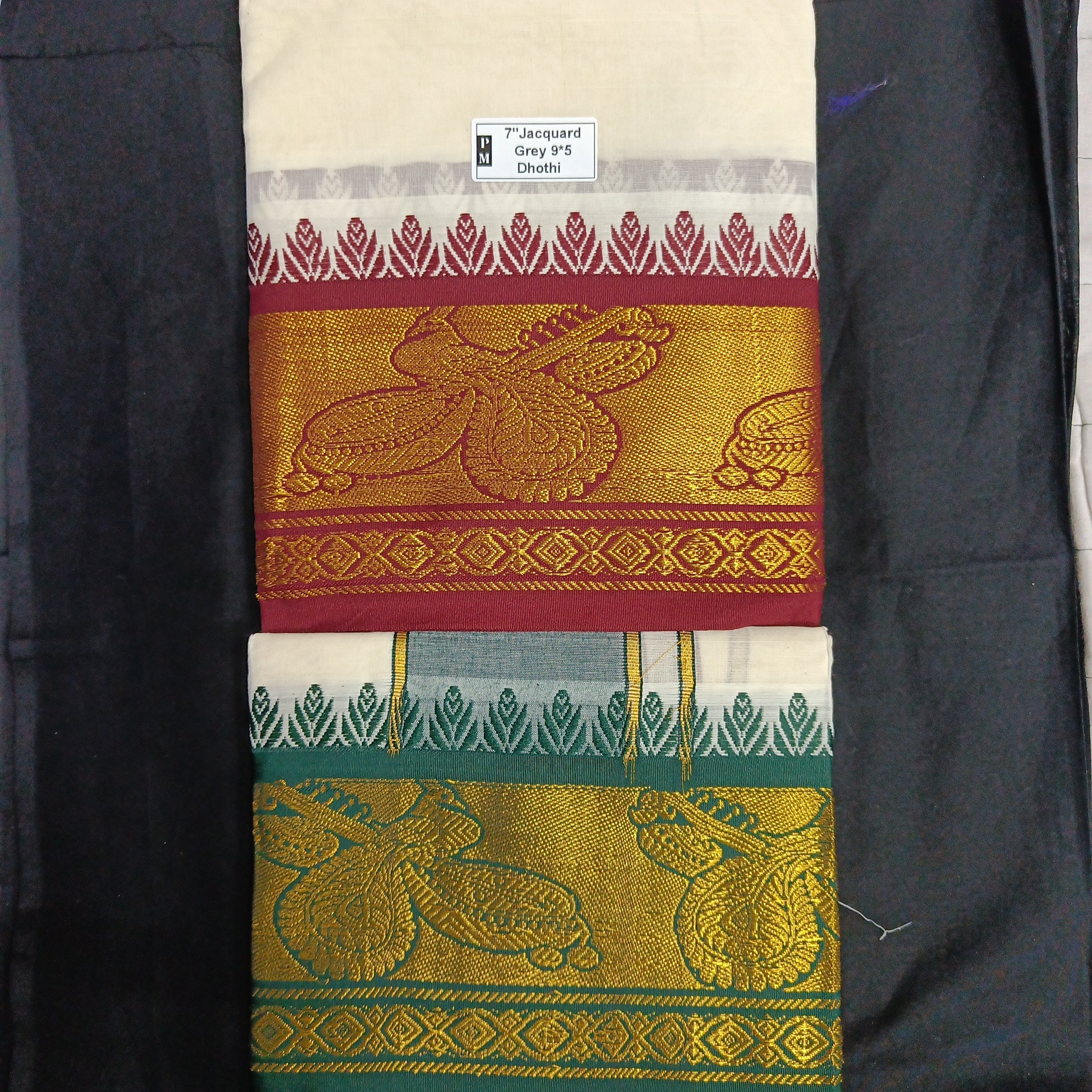 Cotton Dhothi Jacquard 9*5