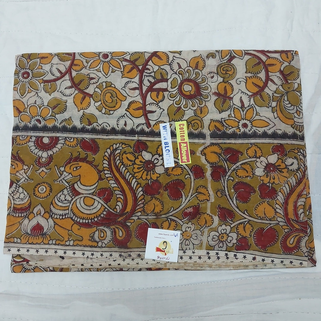Kalamkari cotton 6yardz