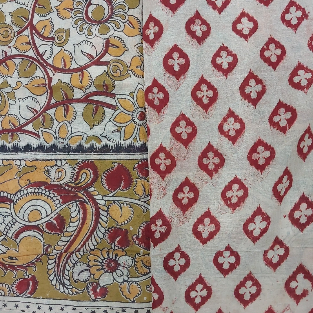 Kalamkari cotton 6yardz