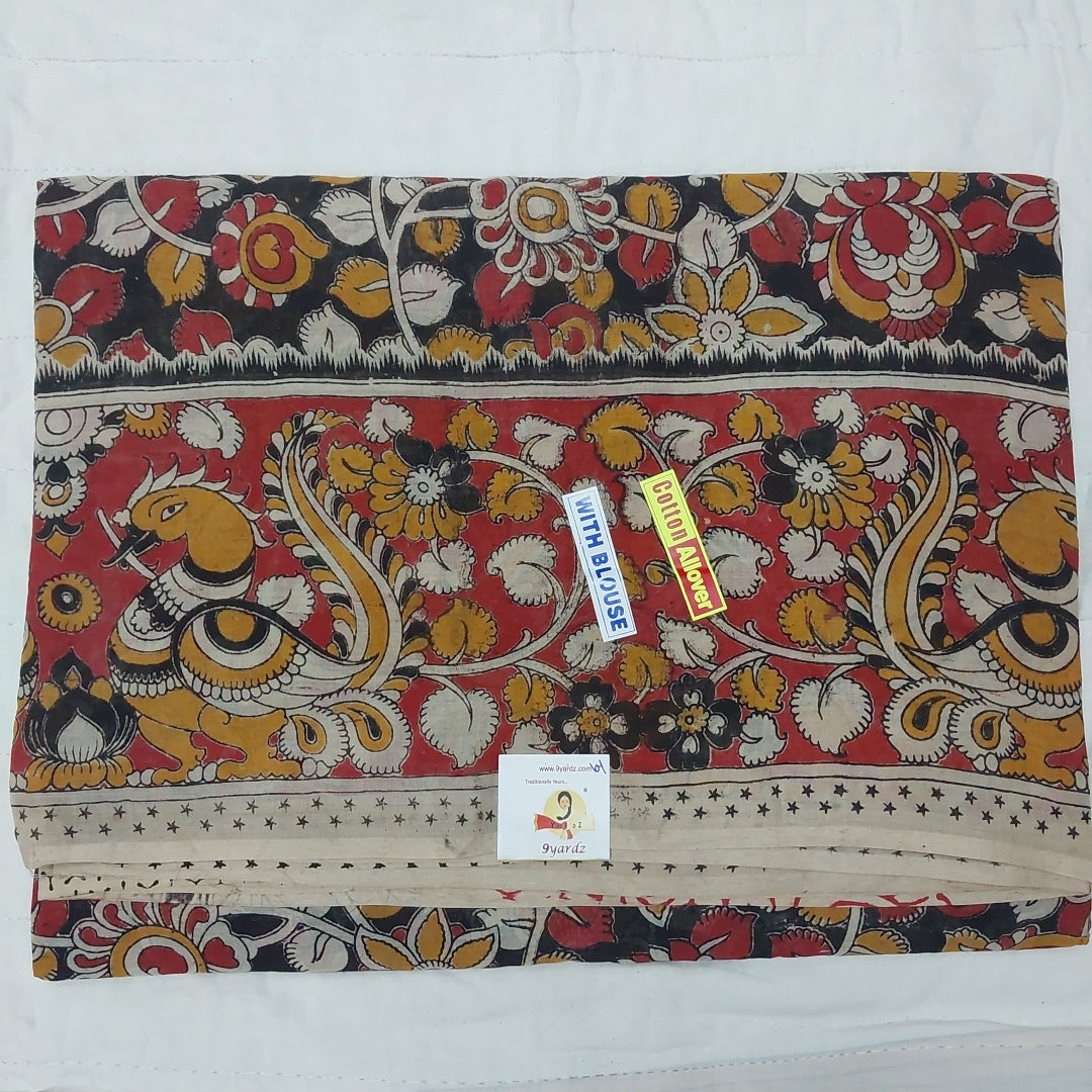 Kalamkari cotton 6yardz