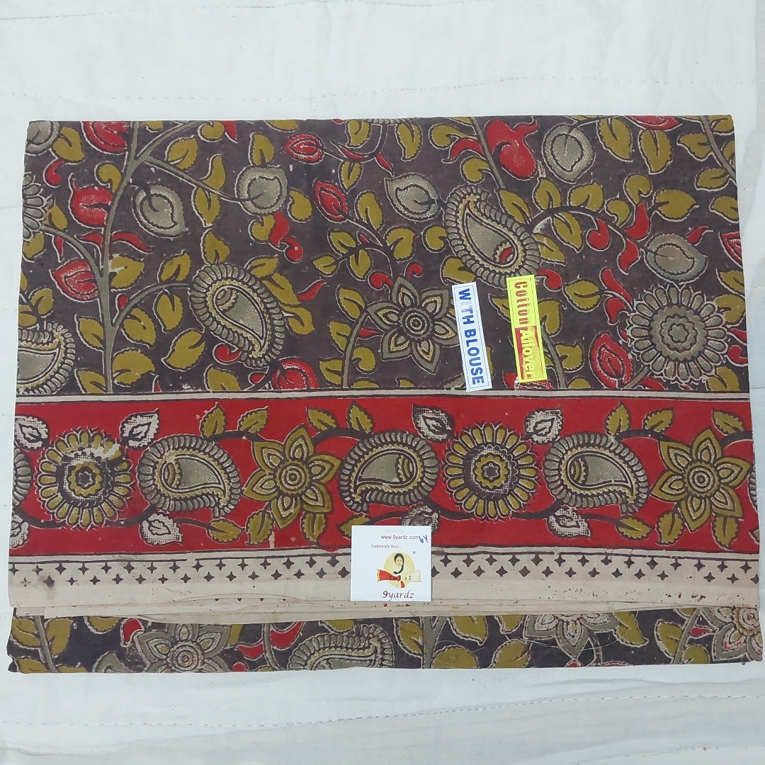 Kalamkari cotton 6yardz