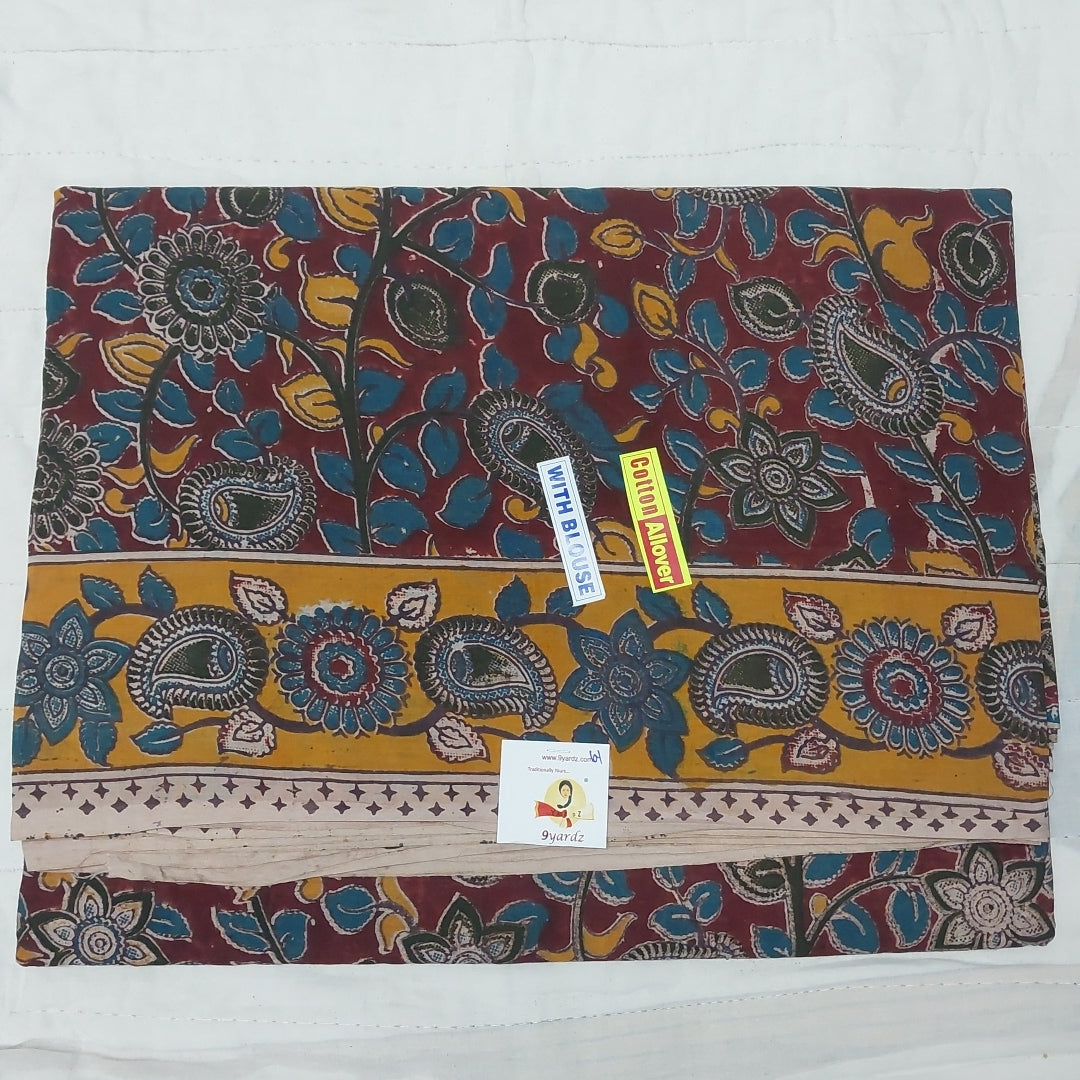 Kalamkari cotton 6yardz