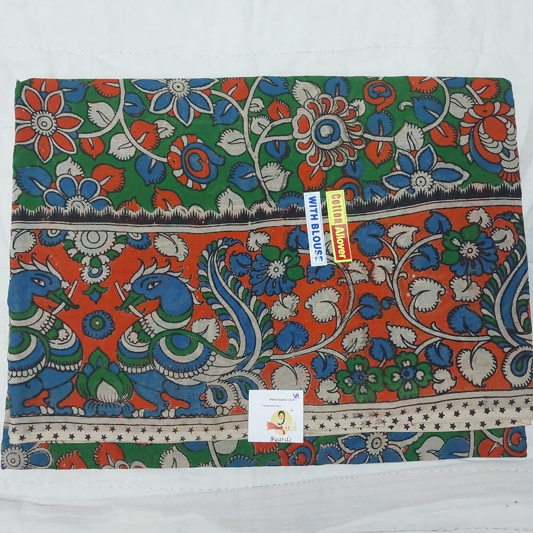 Kalamkari cotton 6yardz
