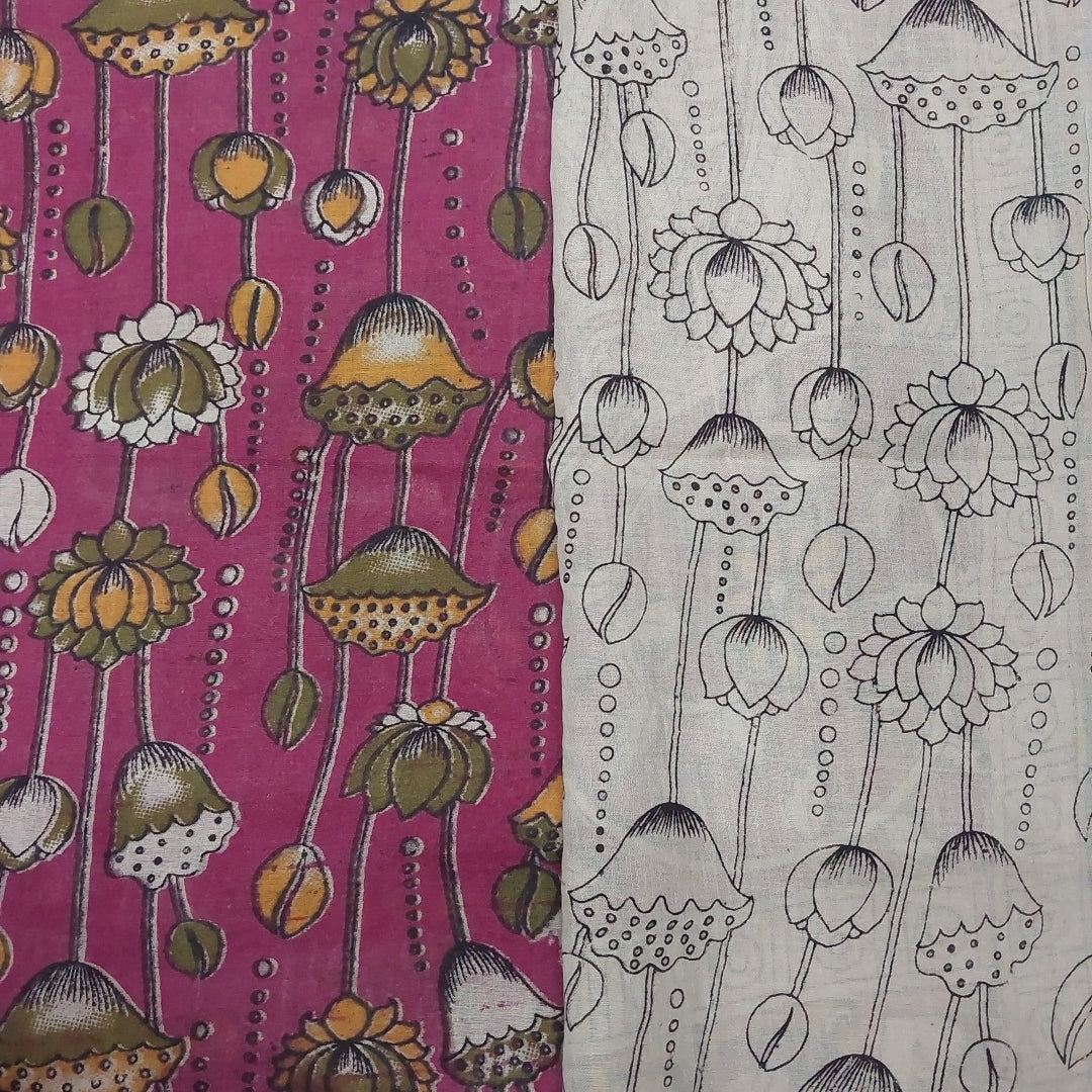 Kalamkari cotton 6yardz