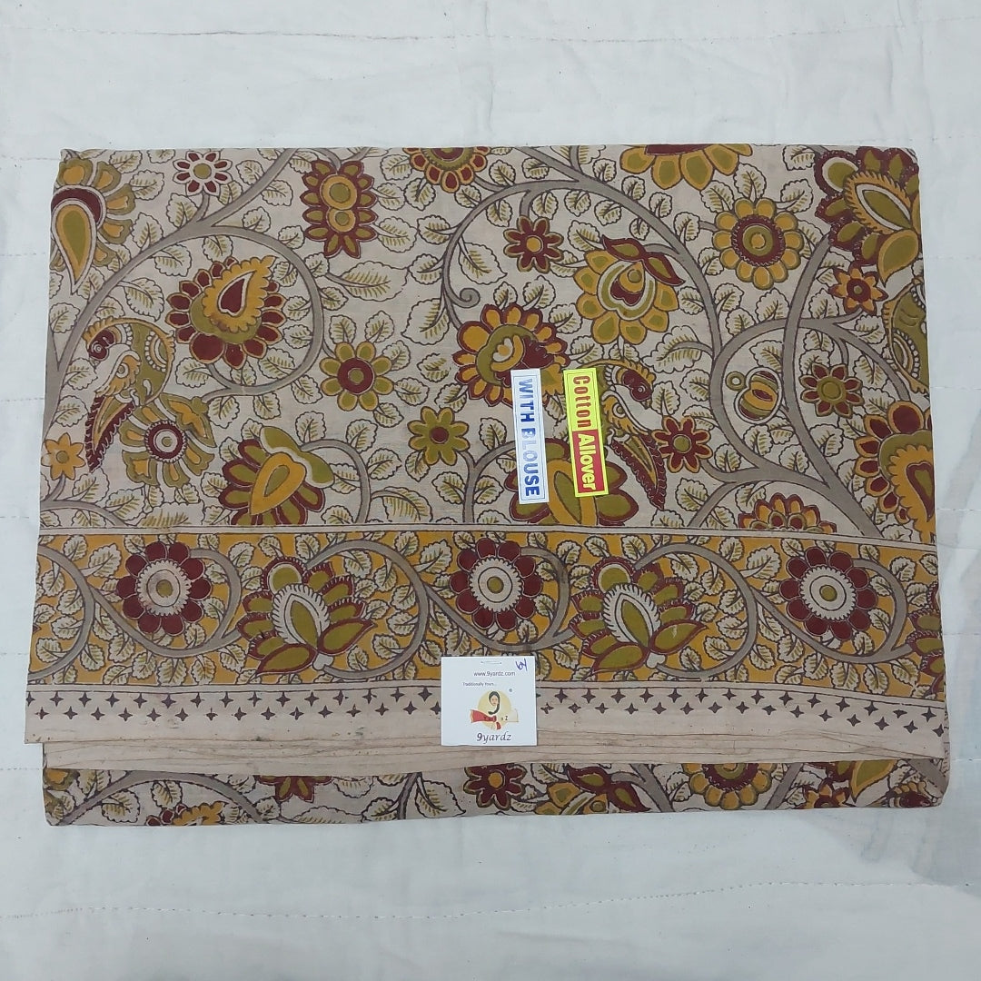Kalamkari cotton 6yardz