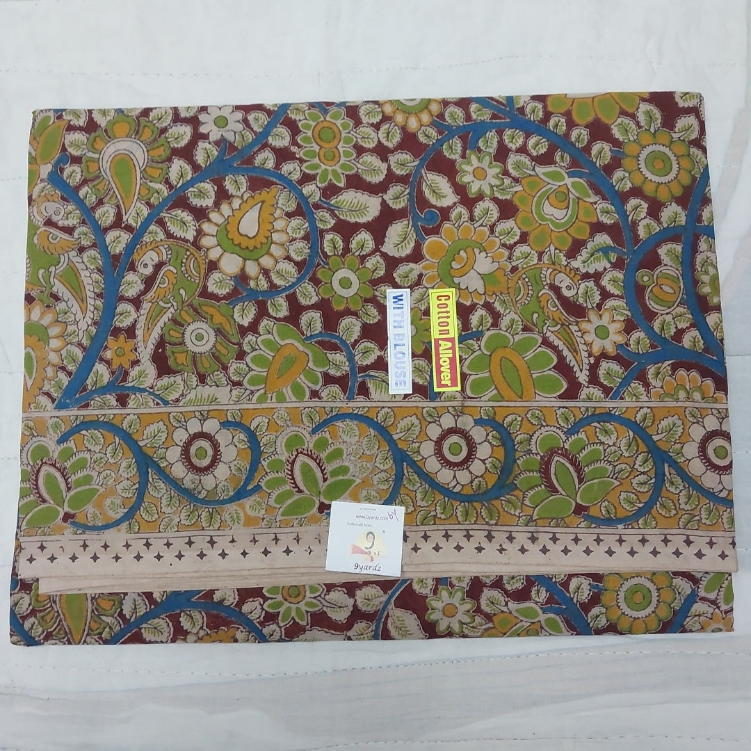 Kalamkari cotton 6yardz