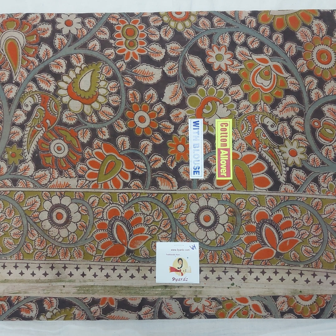 Kalamkari cotton 6yardz