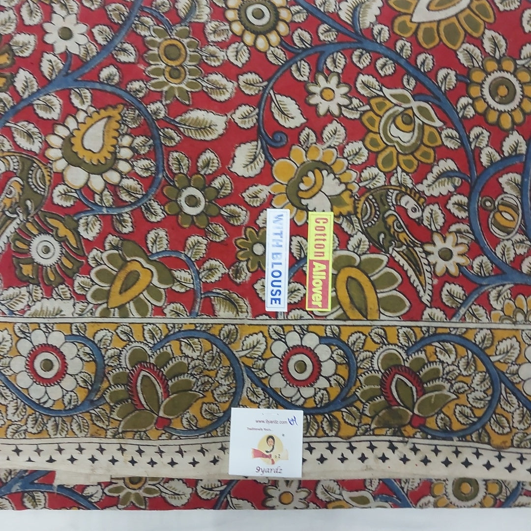 Kalamkari cotton 6yardz