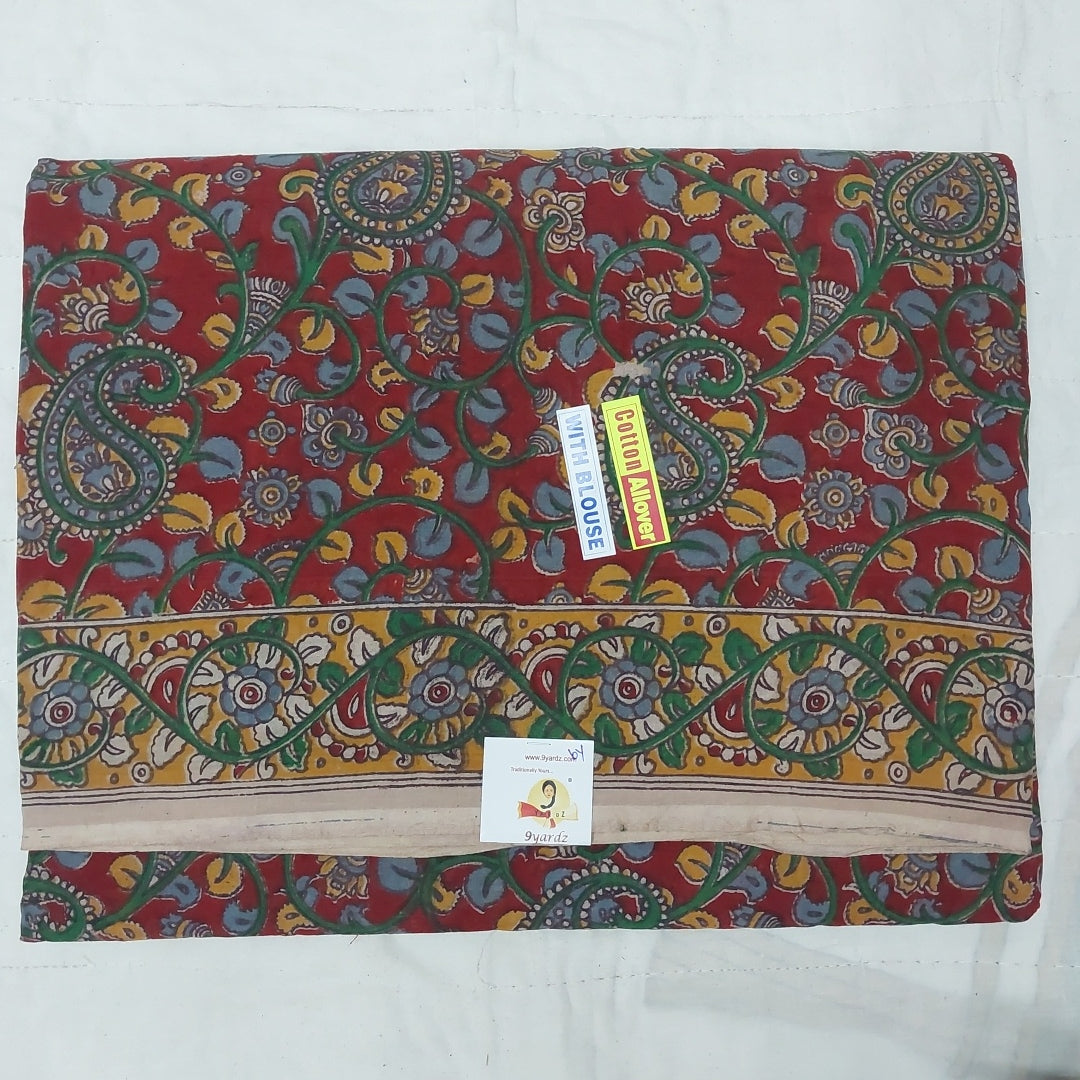Kalamkari cotton 6yardz