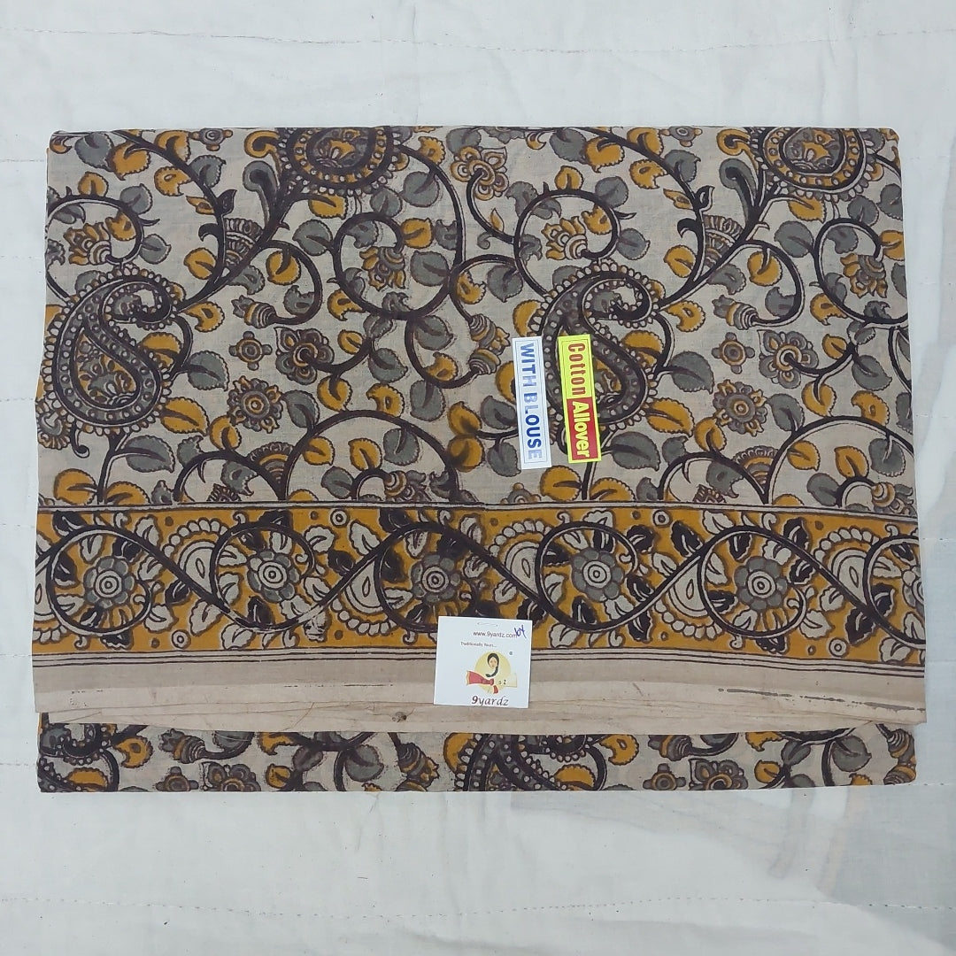 Kalamkari cotton 6yardz