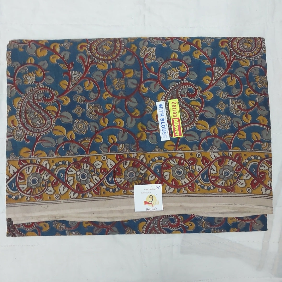 Kalamkari cotton 6yardz