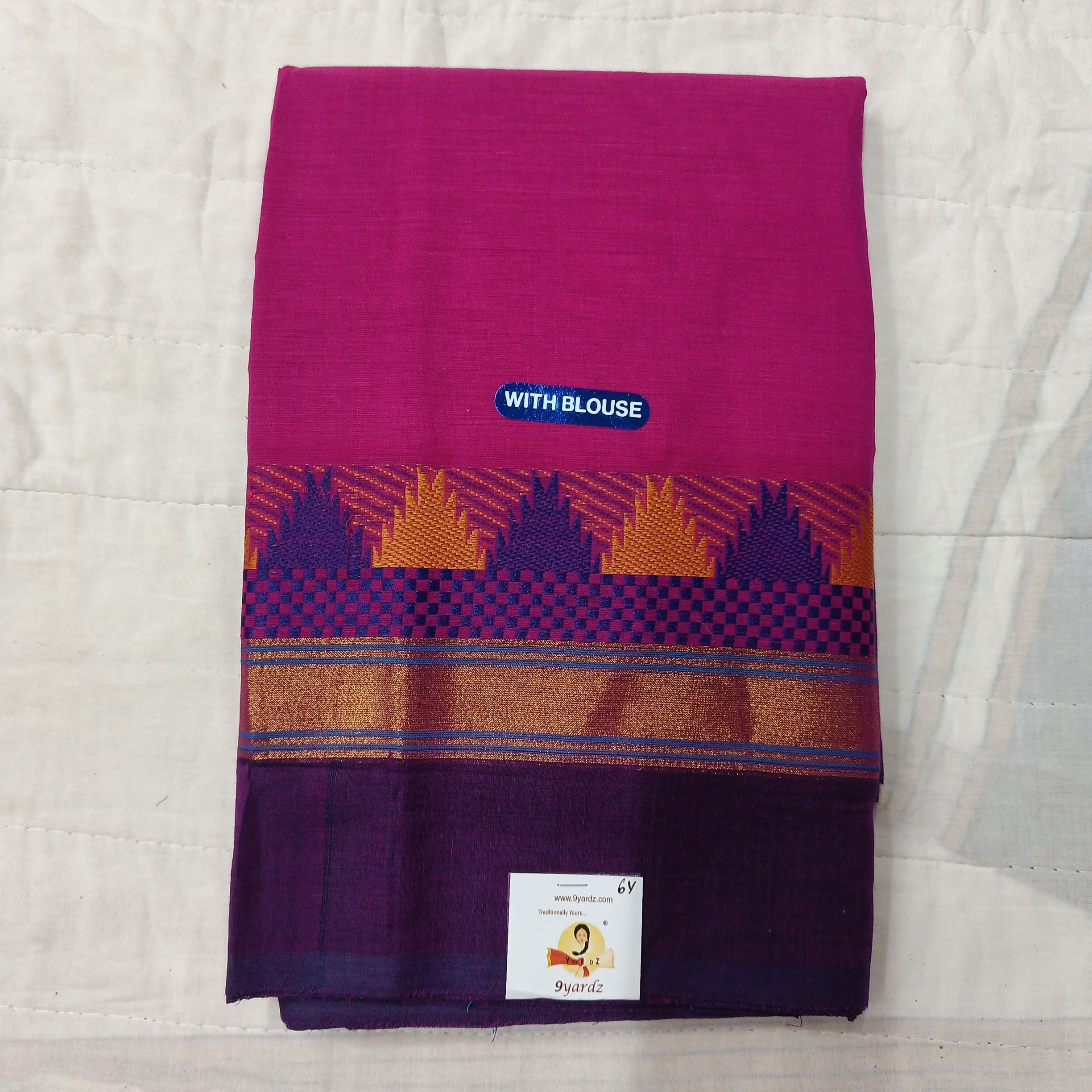Chettinadu cotton 6 yardz