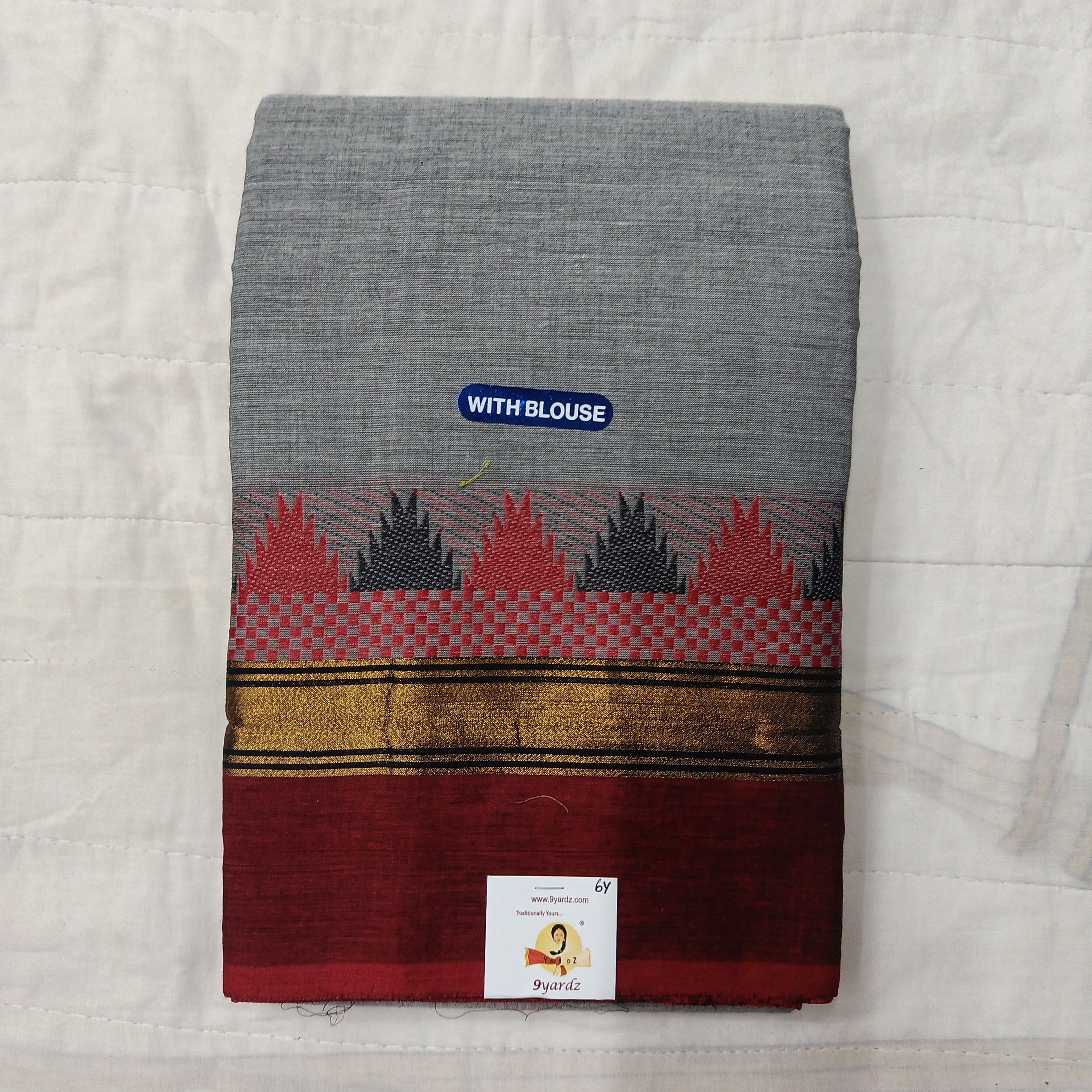 Chettinadu cotton 6 yardz