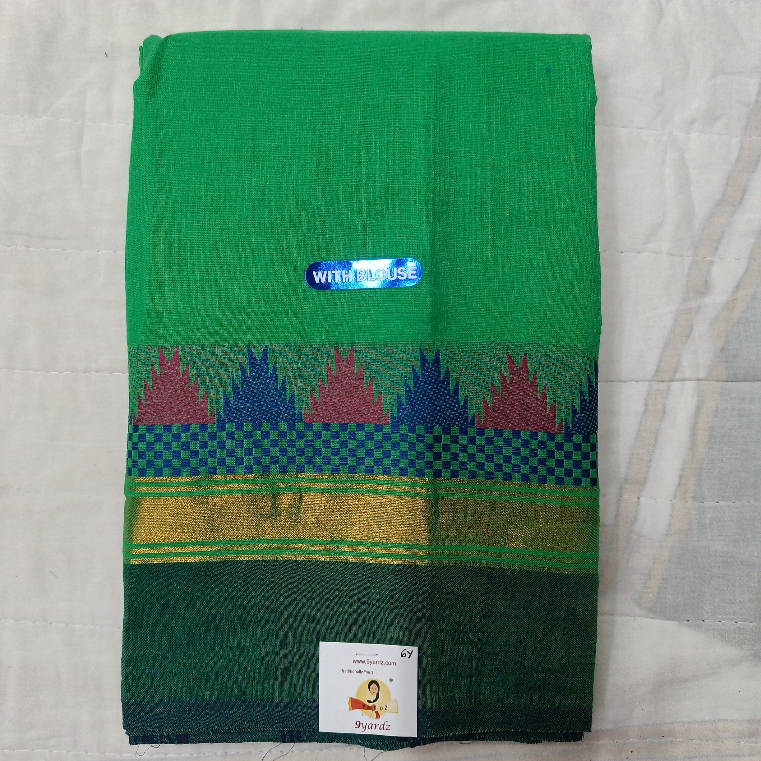 Chettinadu cotton 6 yardz